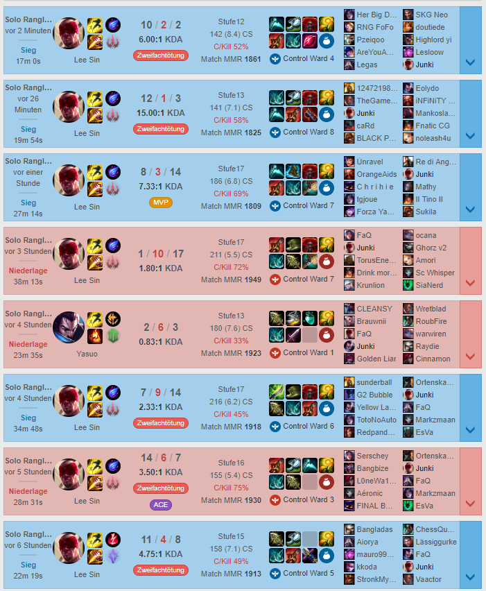 What do you think about the new Lee build im testing? (P3 EUW) r