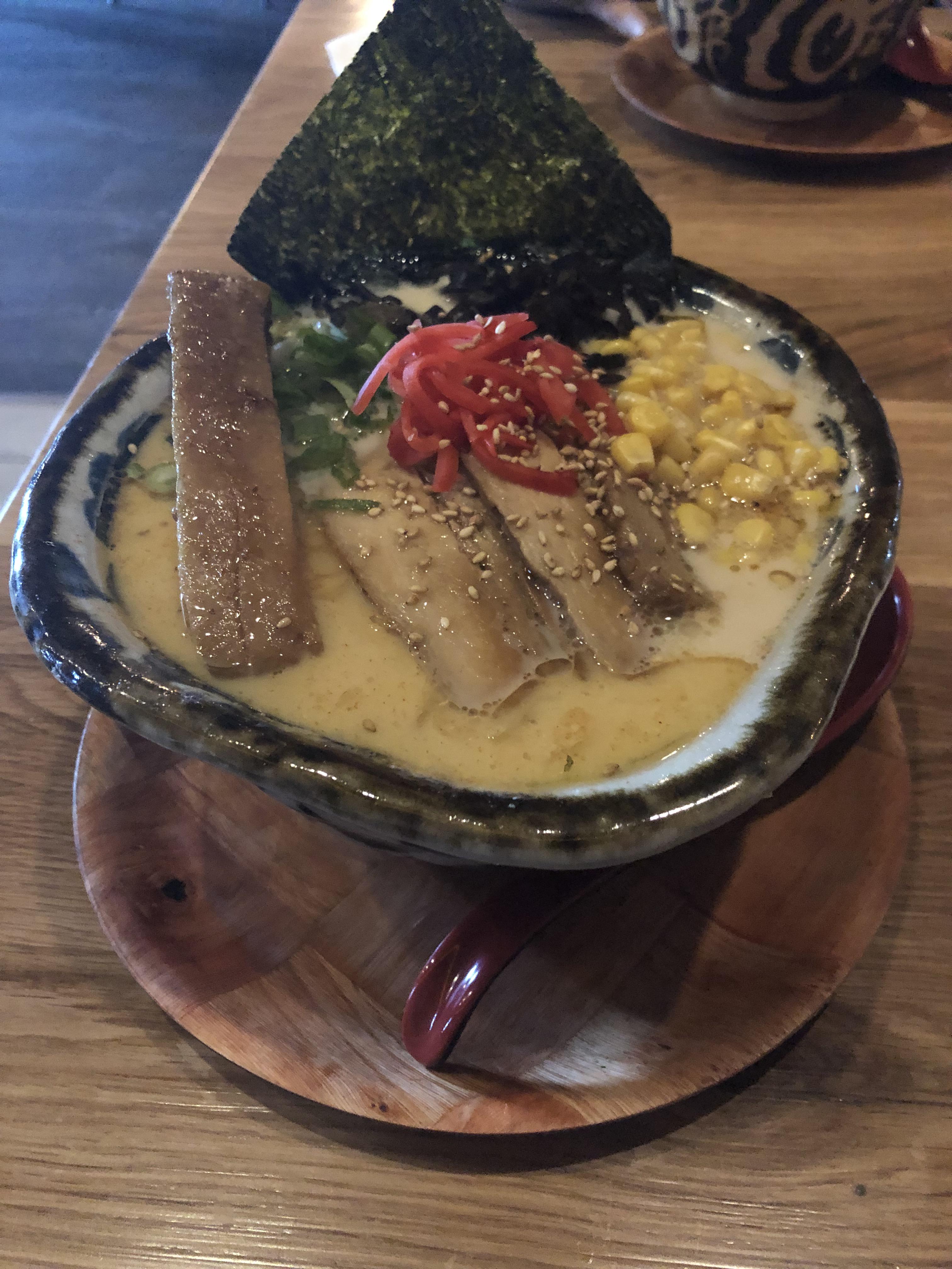 Hakata Tonkotsu ramen at Marufuku, Plano, Tx. Best I’ve had! r/ramen