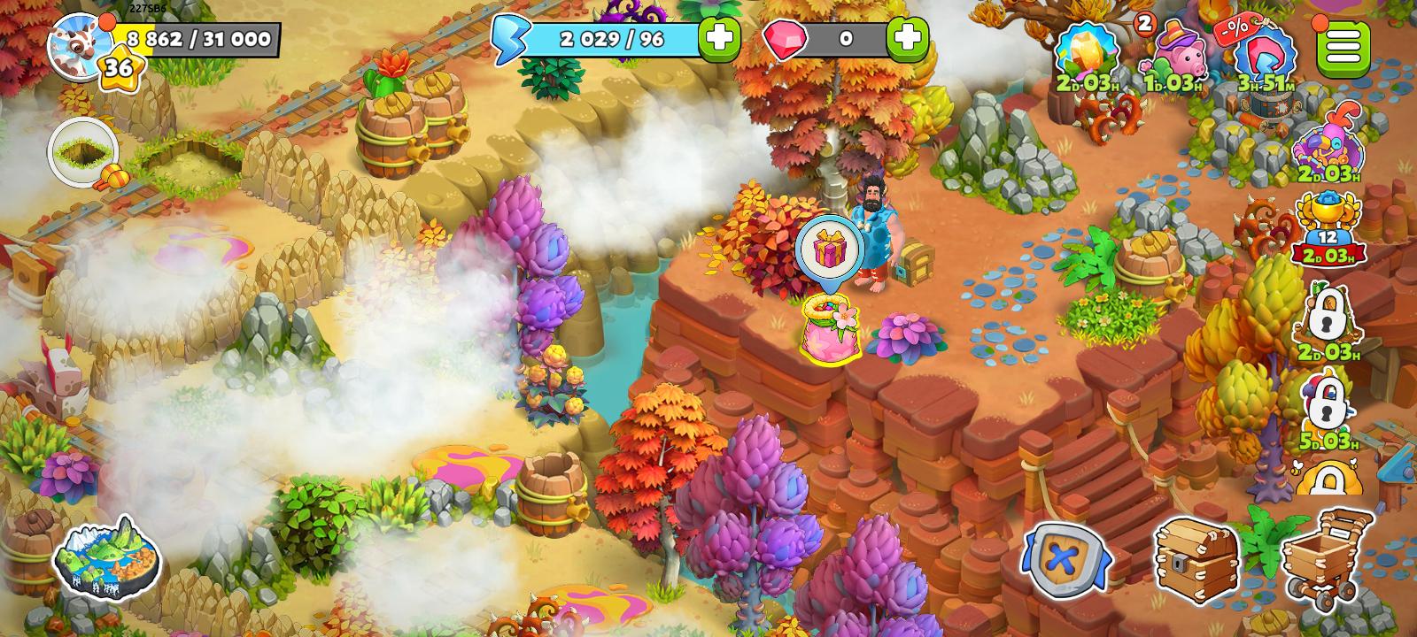 pink bag on carnival island r/FamilyIsland