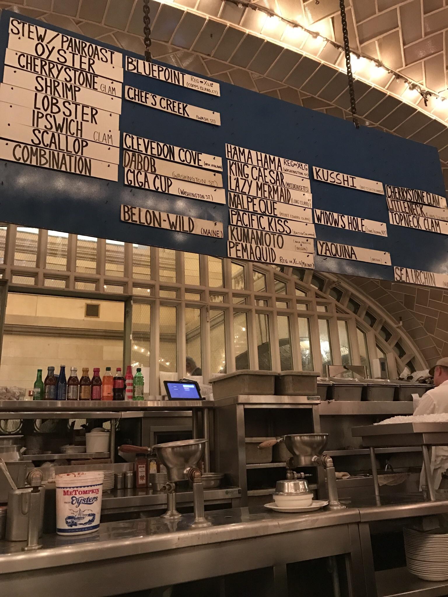 Grand Central Oyster Bar r/Seafood