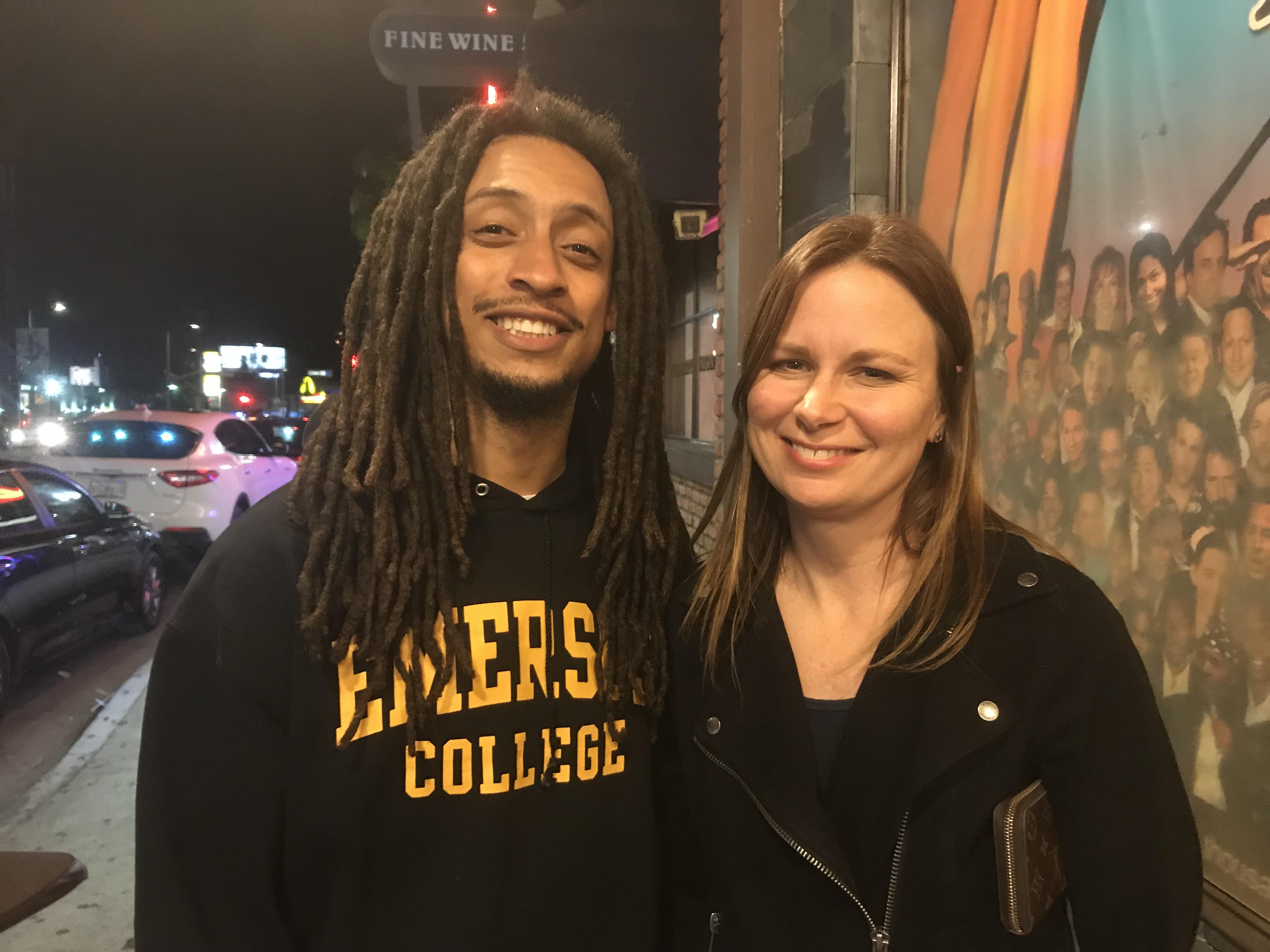 I met Gail The Snail last night 🐌 IASIP