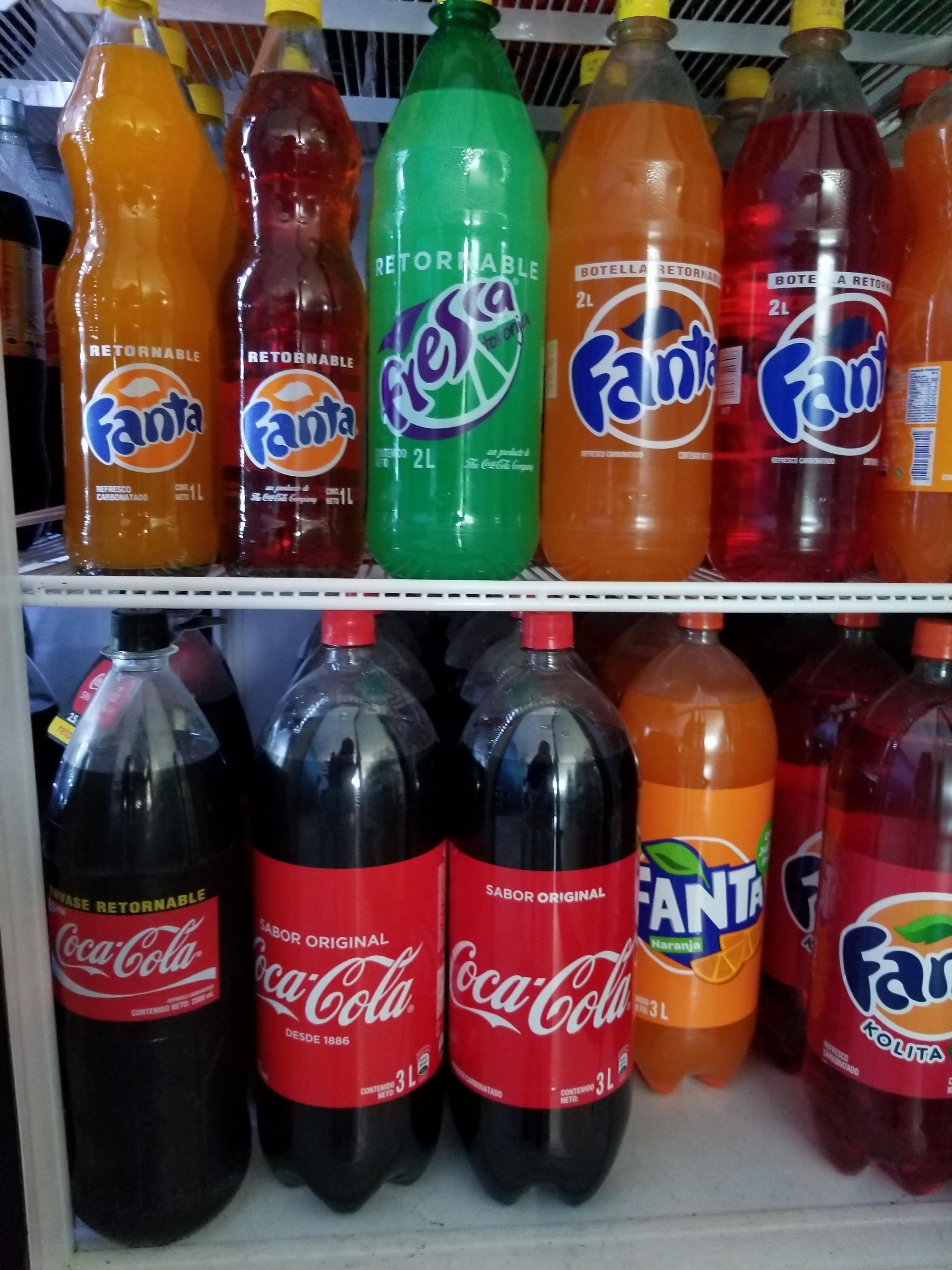 Found some 3 liter bottles of soda in a small Costa Rican shop r
