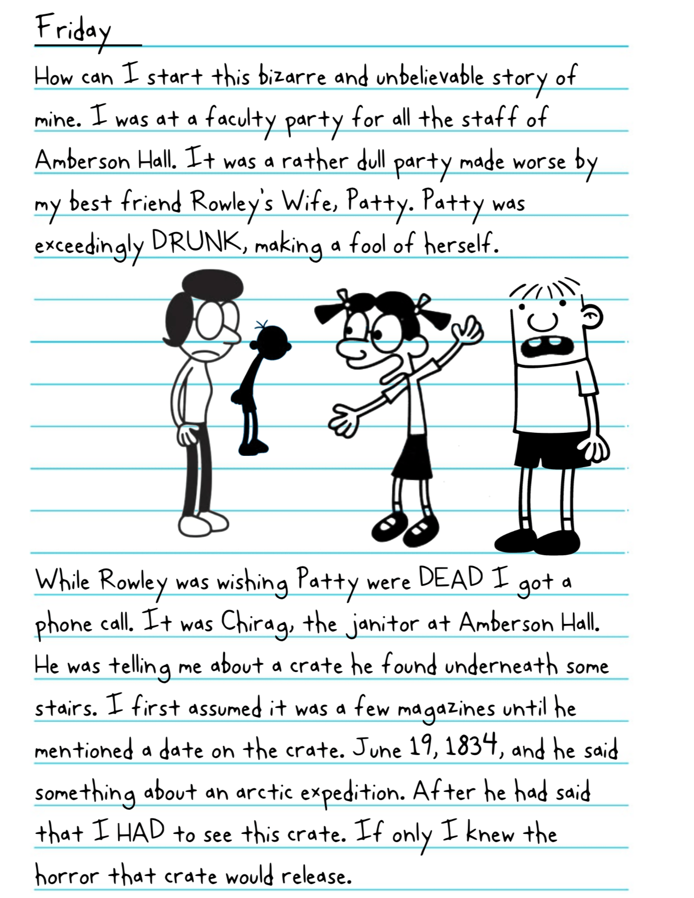 Greg Heffley and The Crate (Part 1) r/LodedDiper