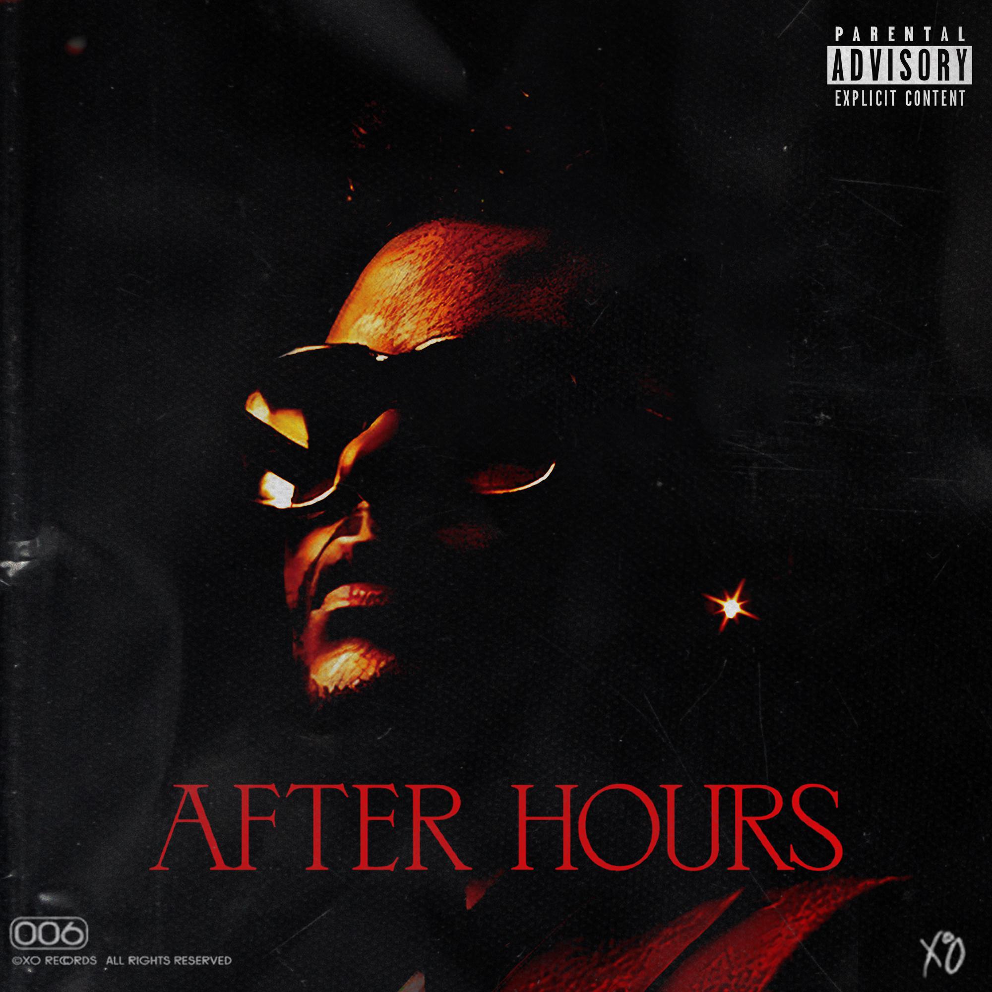 AFTER HOURS concept cover art TheWeeknd