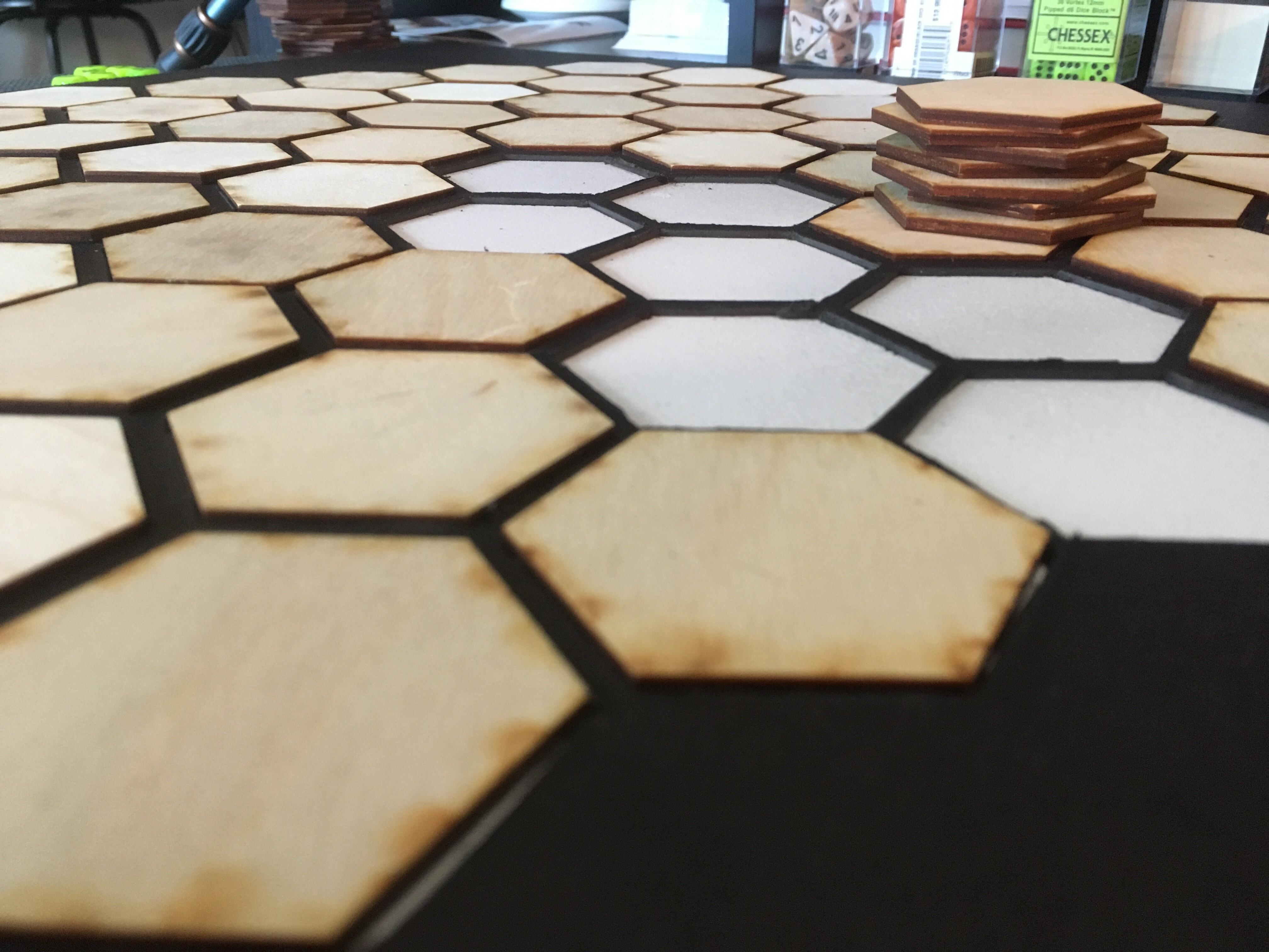 Just finished making my prototyping board! Should make game setup