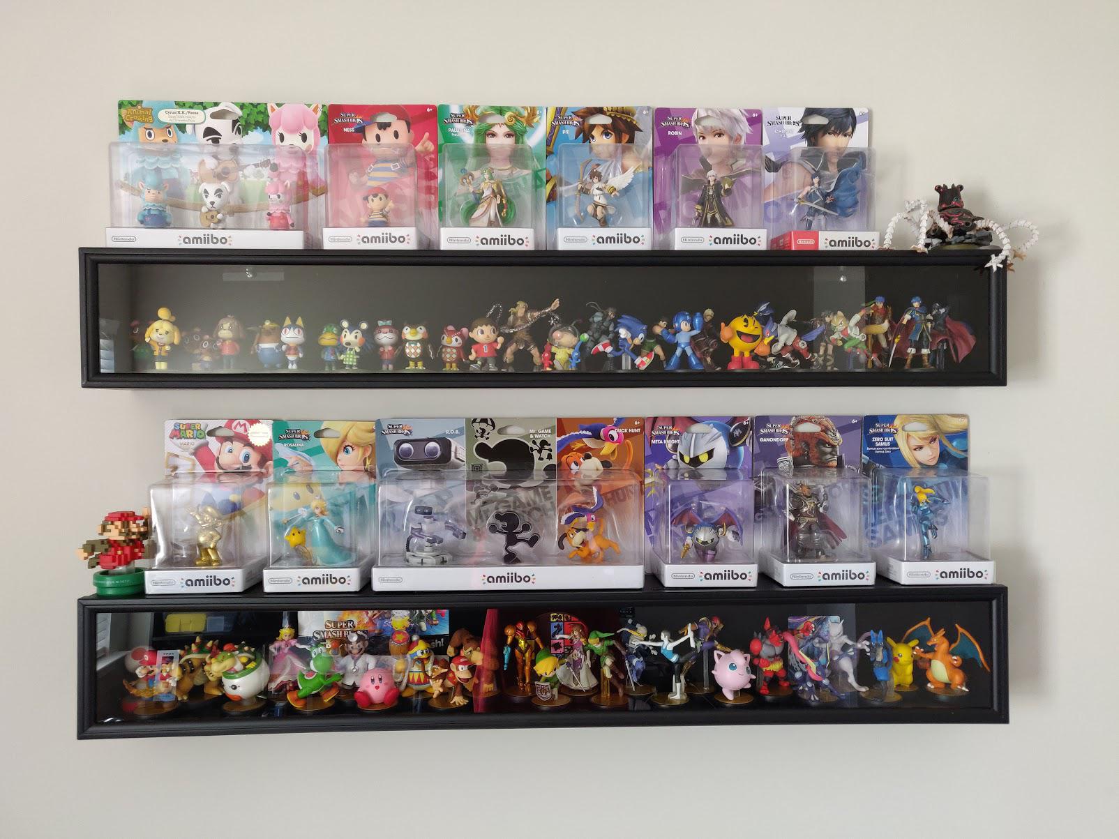 Finally able to hang my Michael's baseball bat cases years later! r