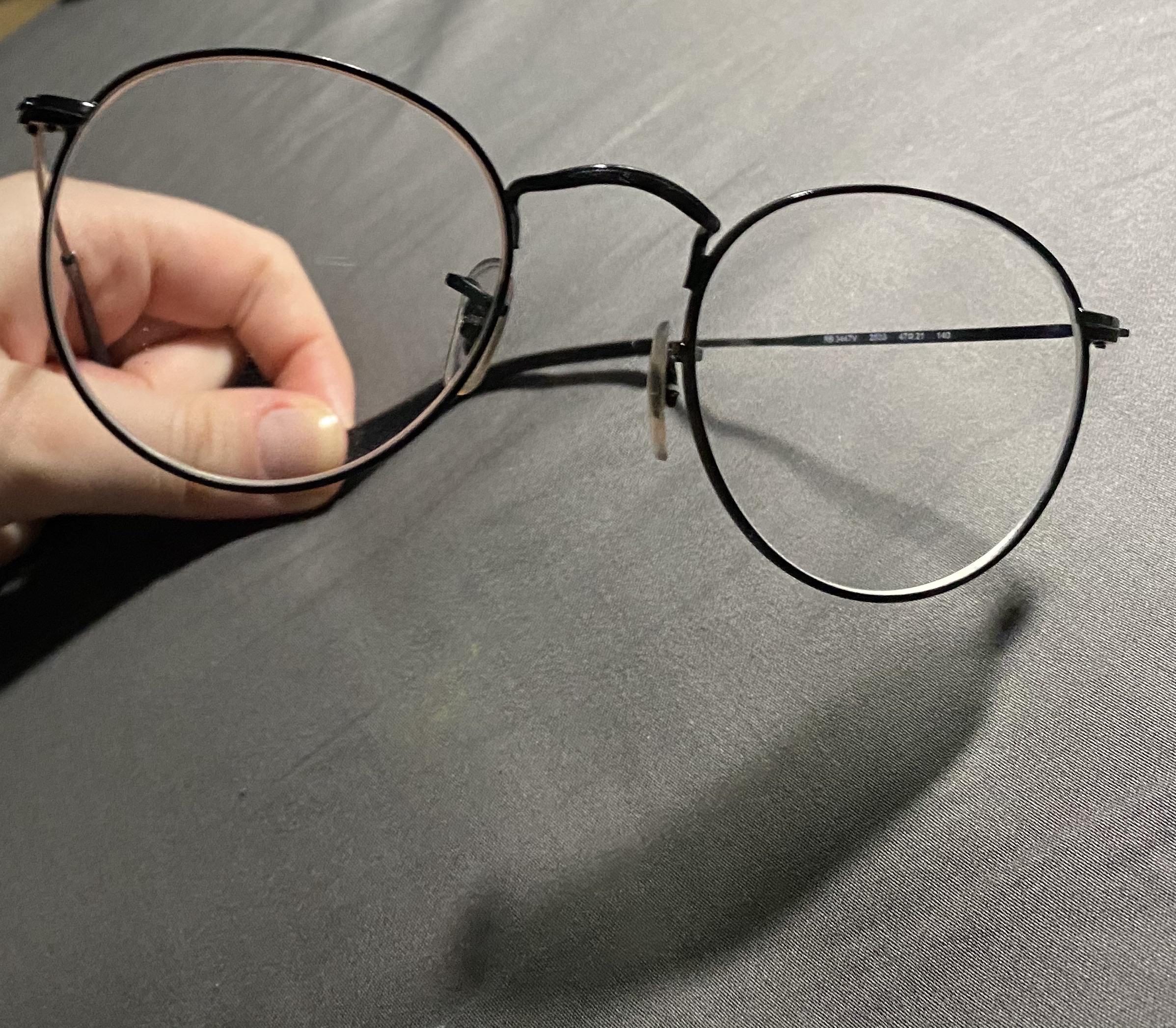 Glasses. I feel like every trans guy wears the same glasses frames. I’m