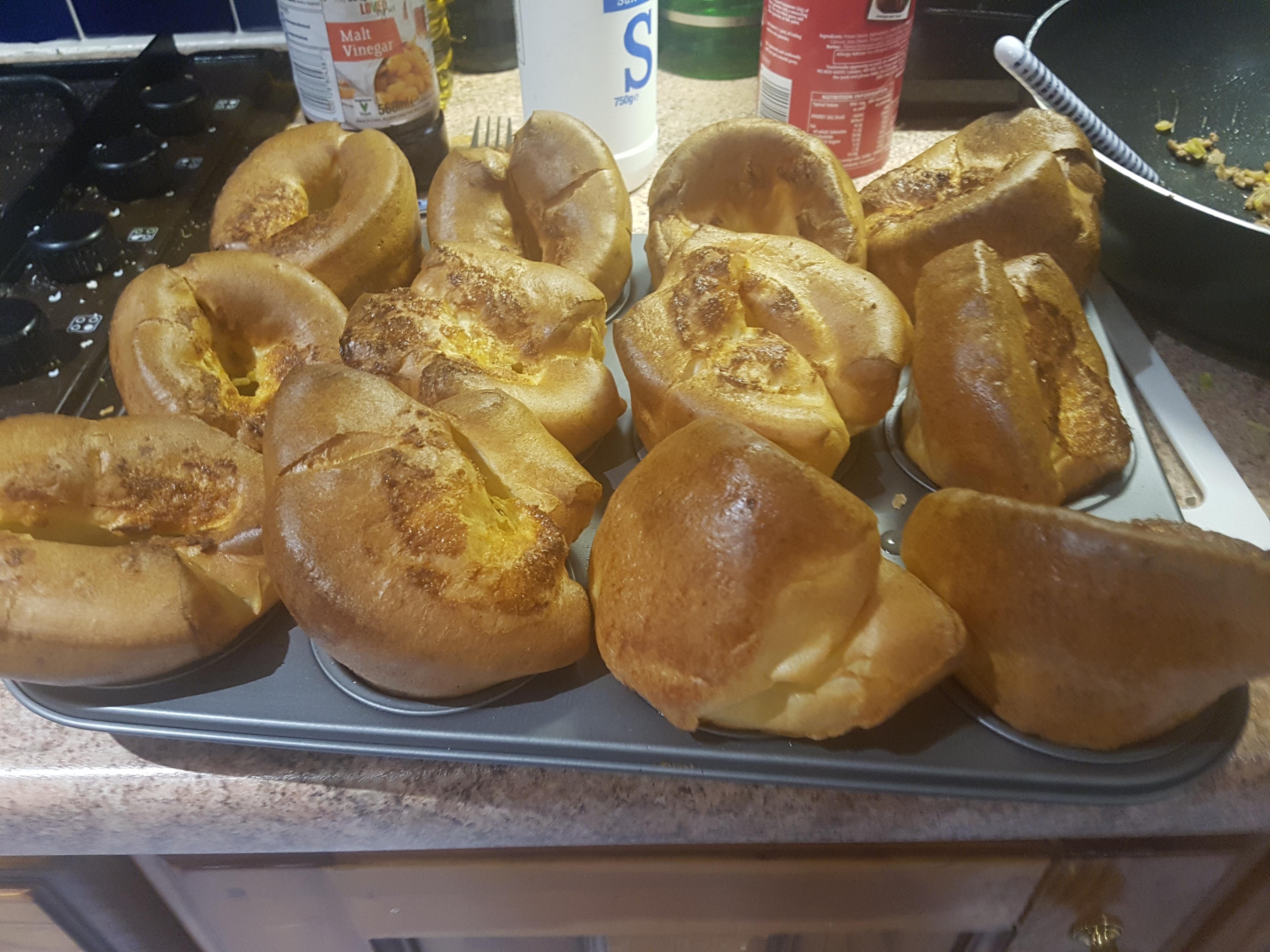 [Homemade] yorkshire puddings r/food