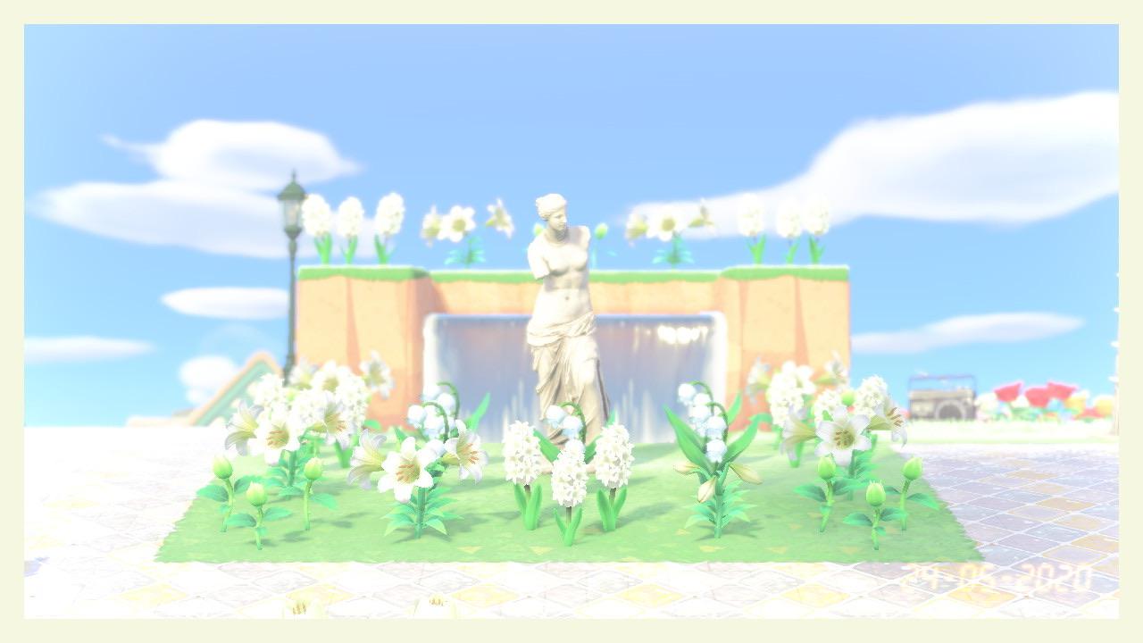 Just finished my Venus de Milo flower entrance/sanctuary ! I’m really proud of it ! r
