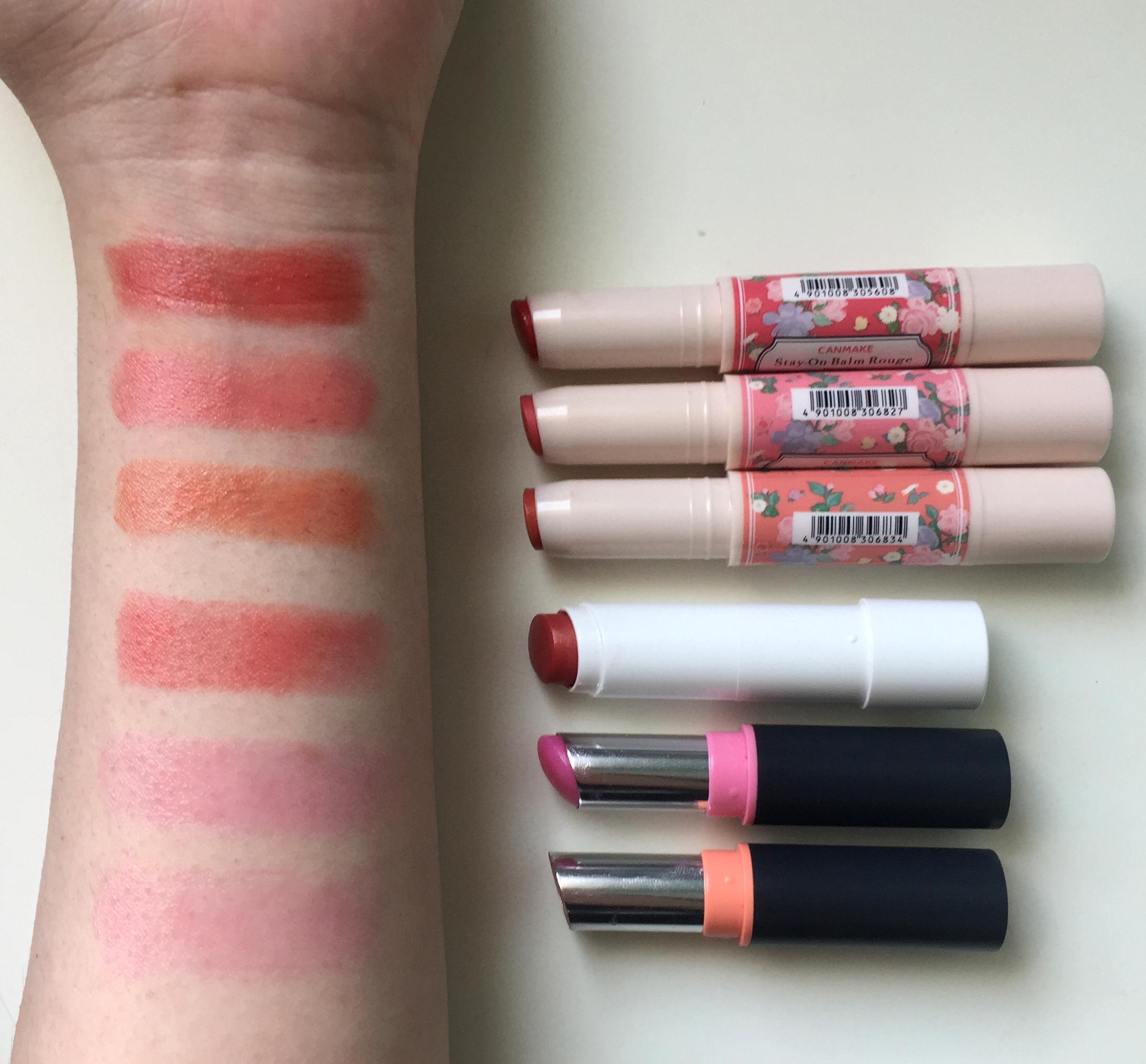 Tinted lip balm swatches + reviews! r/AsianBeauty