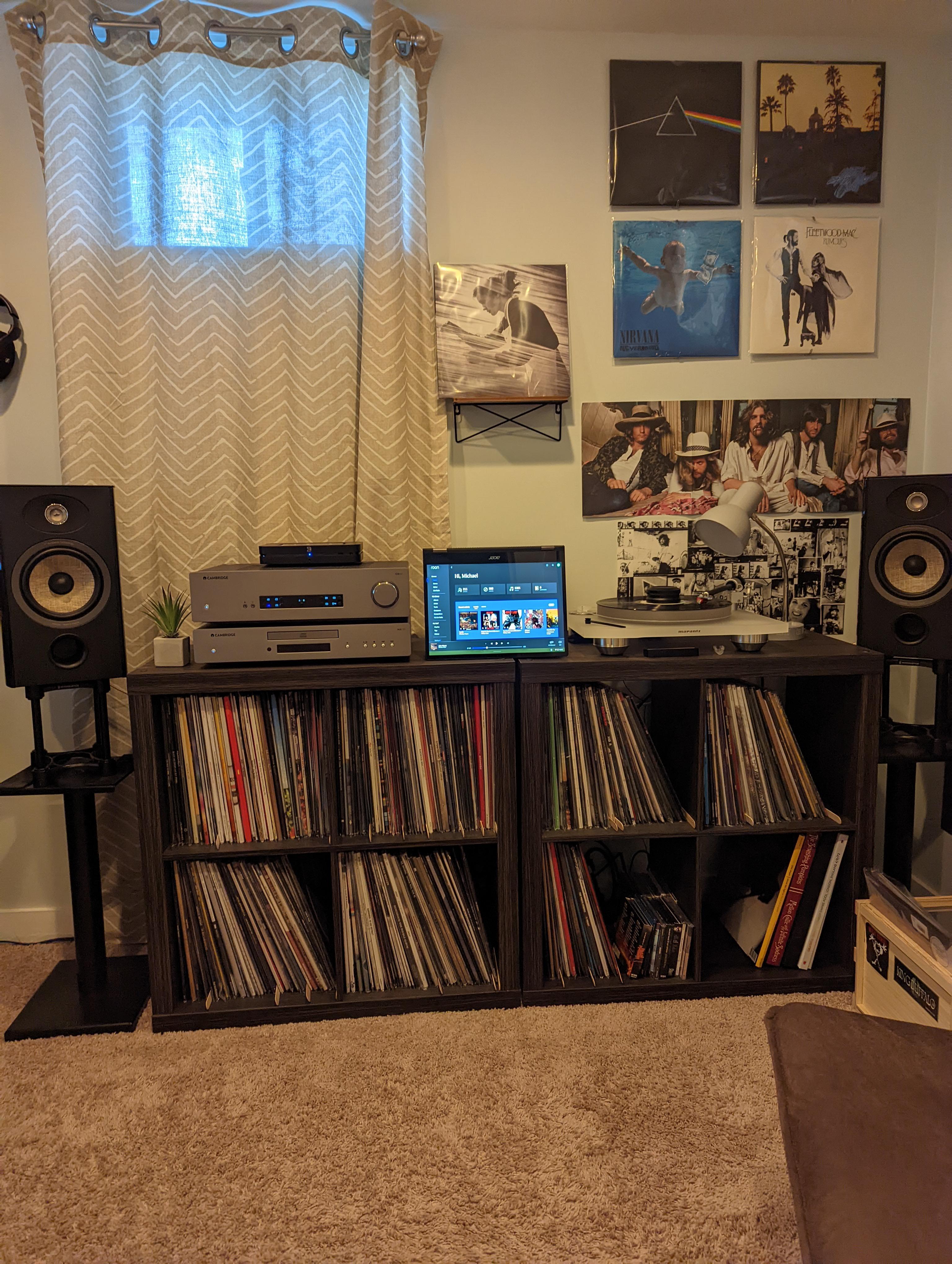 My little listening room r/audiophile