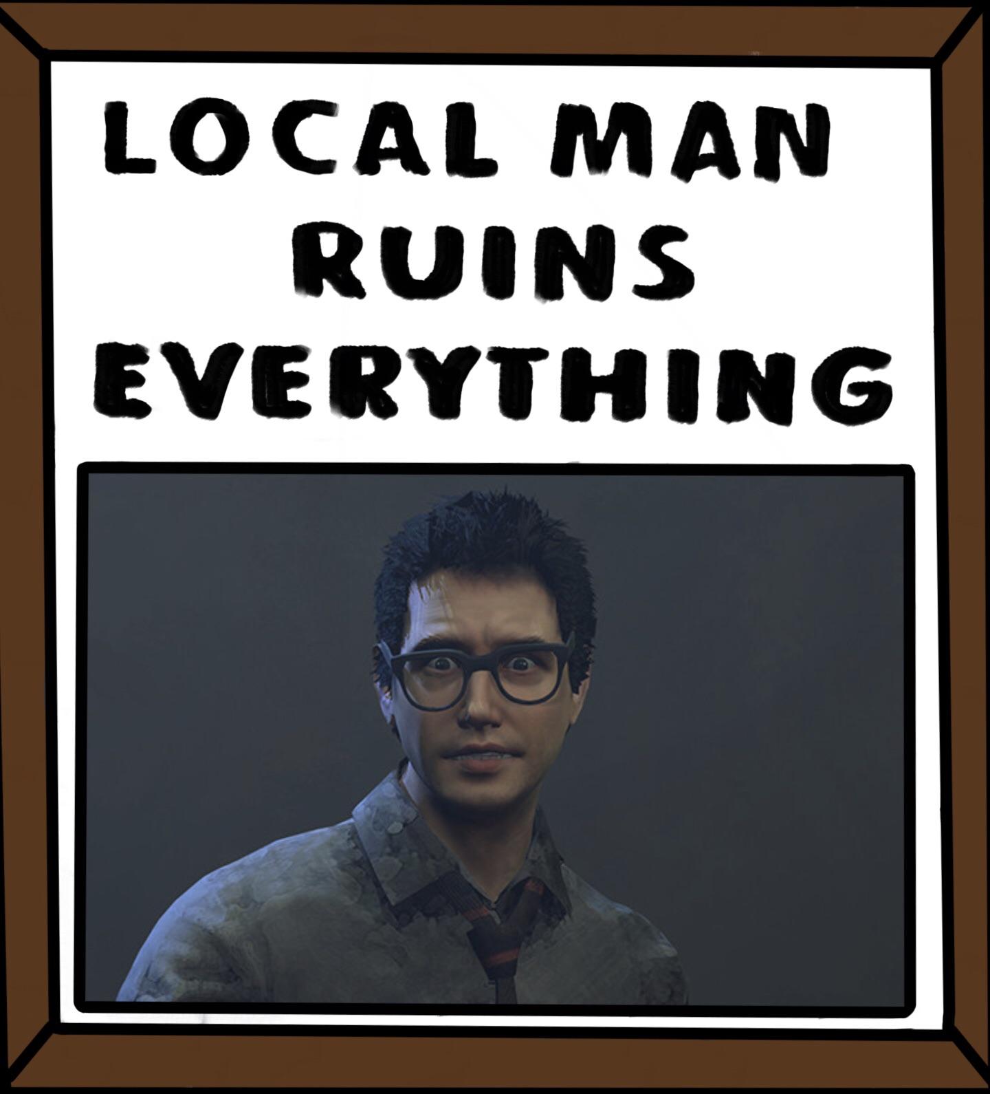 When Dwight plays Prove Thyself instead of Leader deadbydaylight