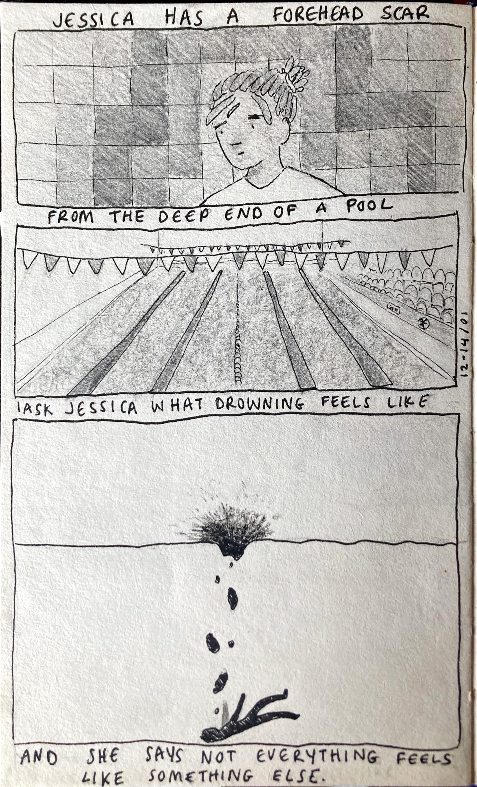 (oc) with a quote from “jessica gives me a chill pill” by angie sijun