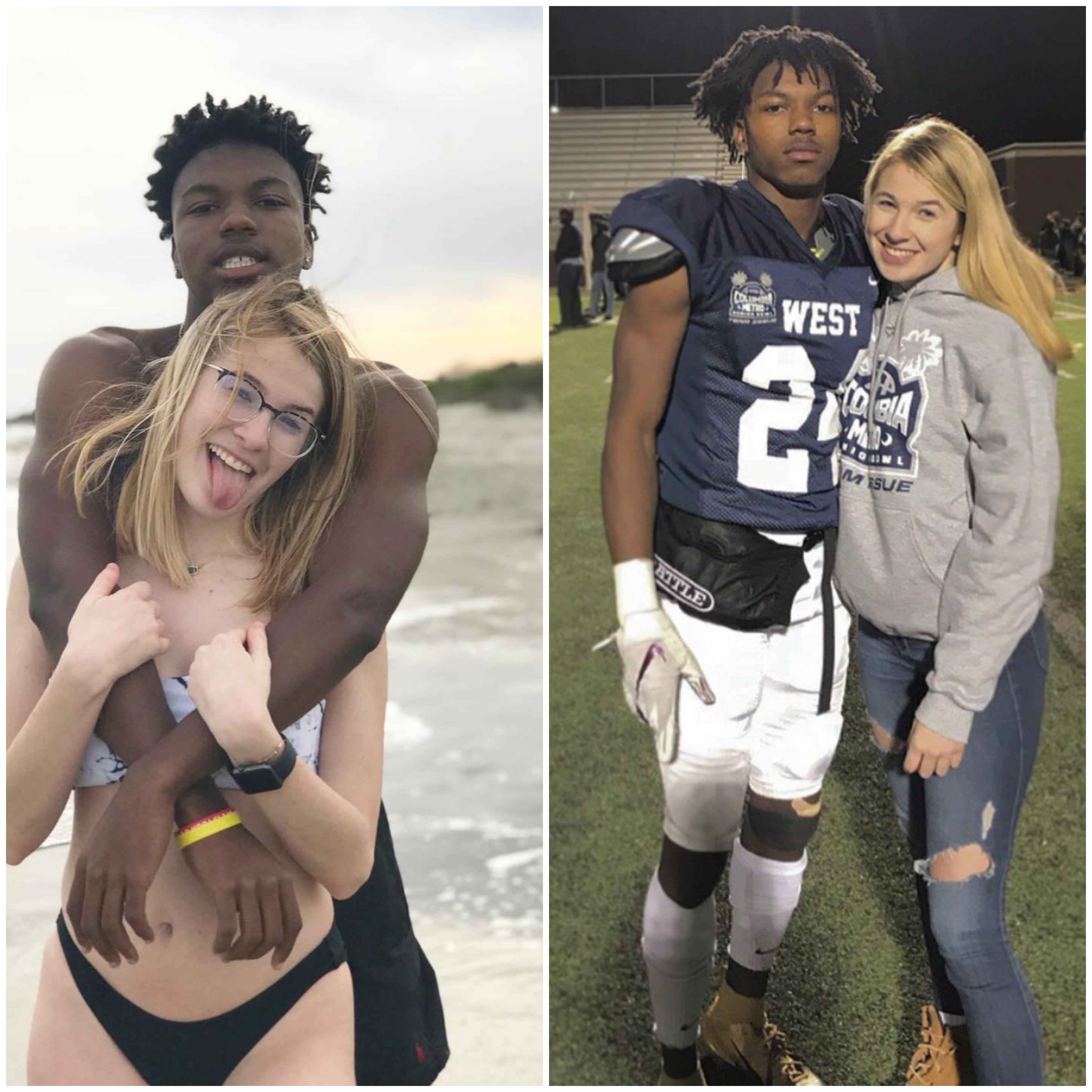 HighSchool Football Player & Girlfriend! r/BlackMeetsWhite