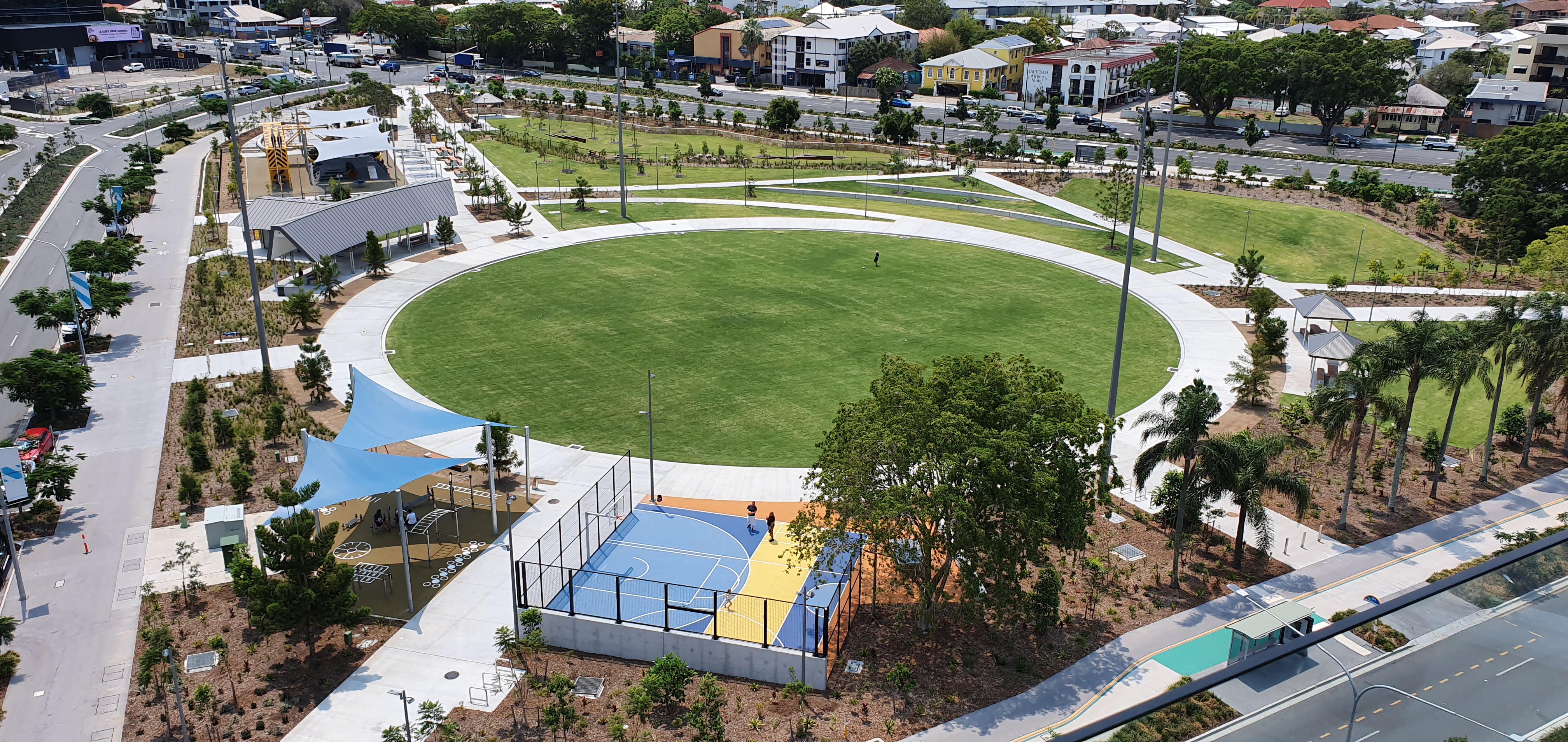 Hercules Street Park is now open! r/brisbane