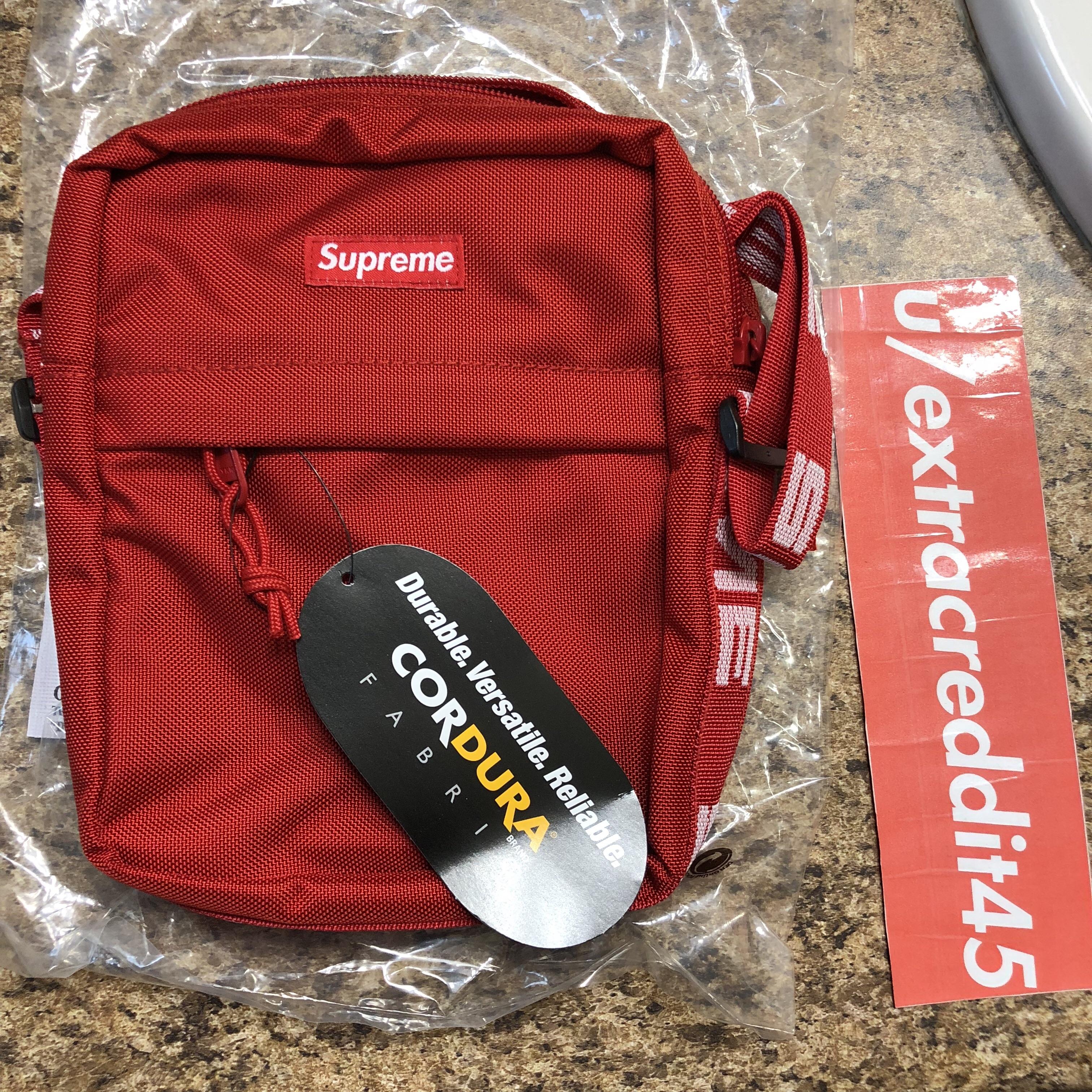 [FS] SS18 Red Shoulder Bag r/supremeclothing
