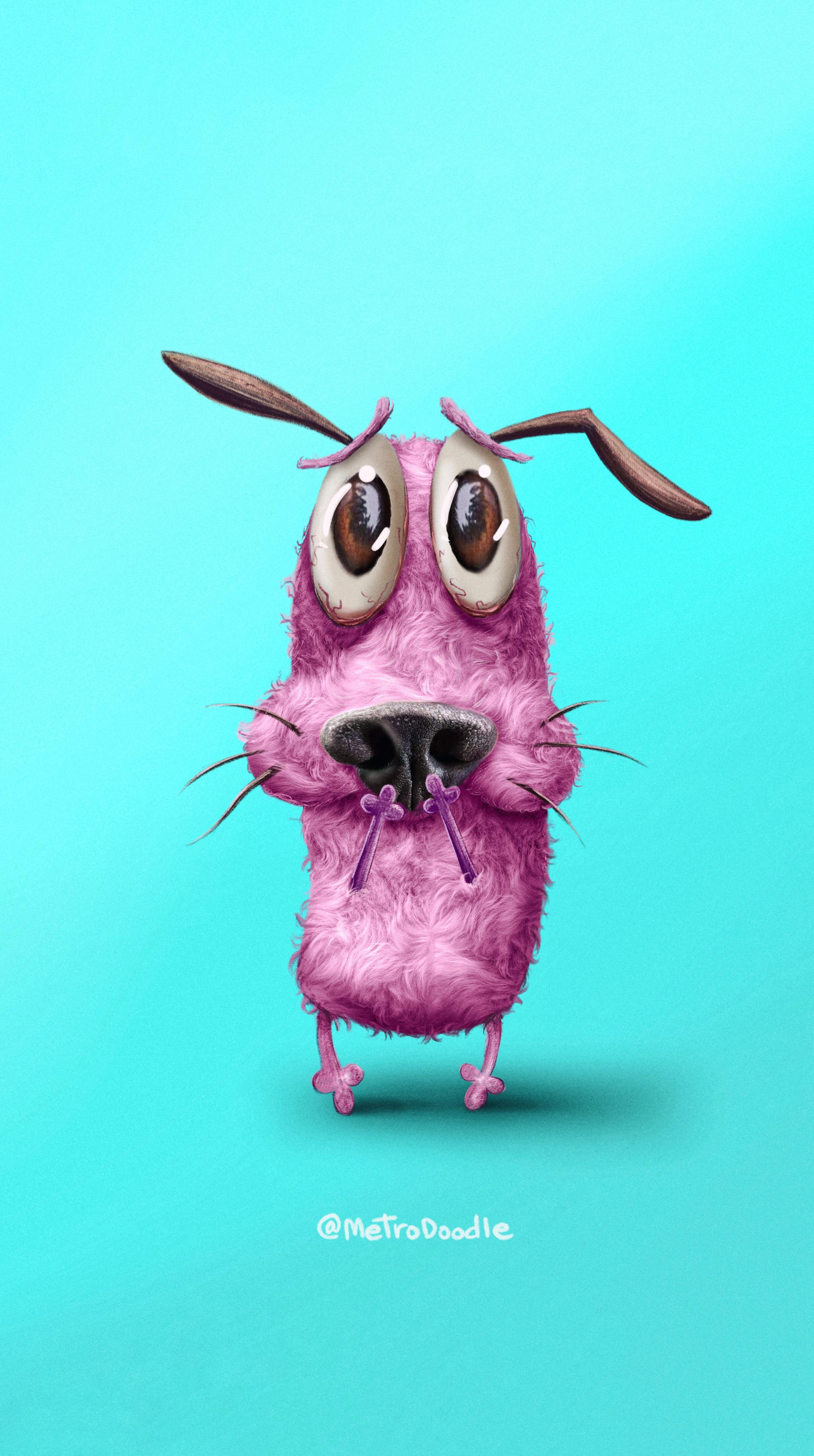 Courage the cowardly dog has been my absolute favourite cartoon to watch while growing up