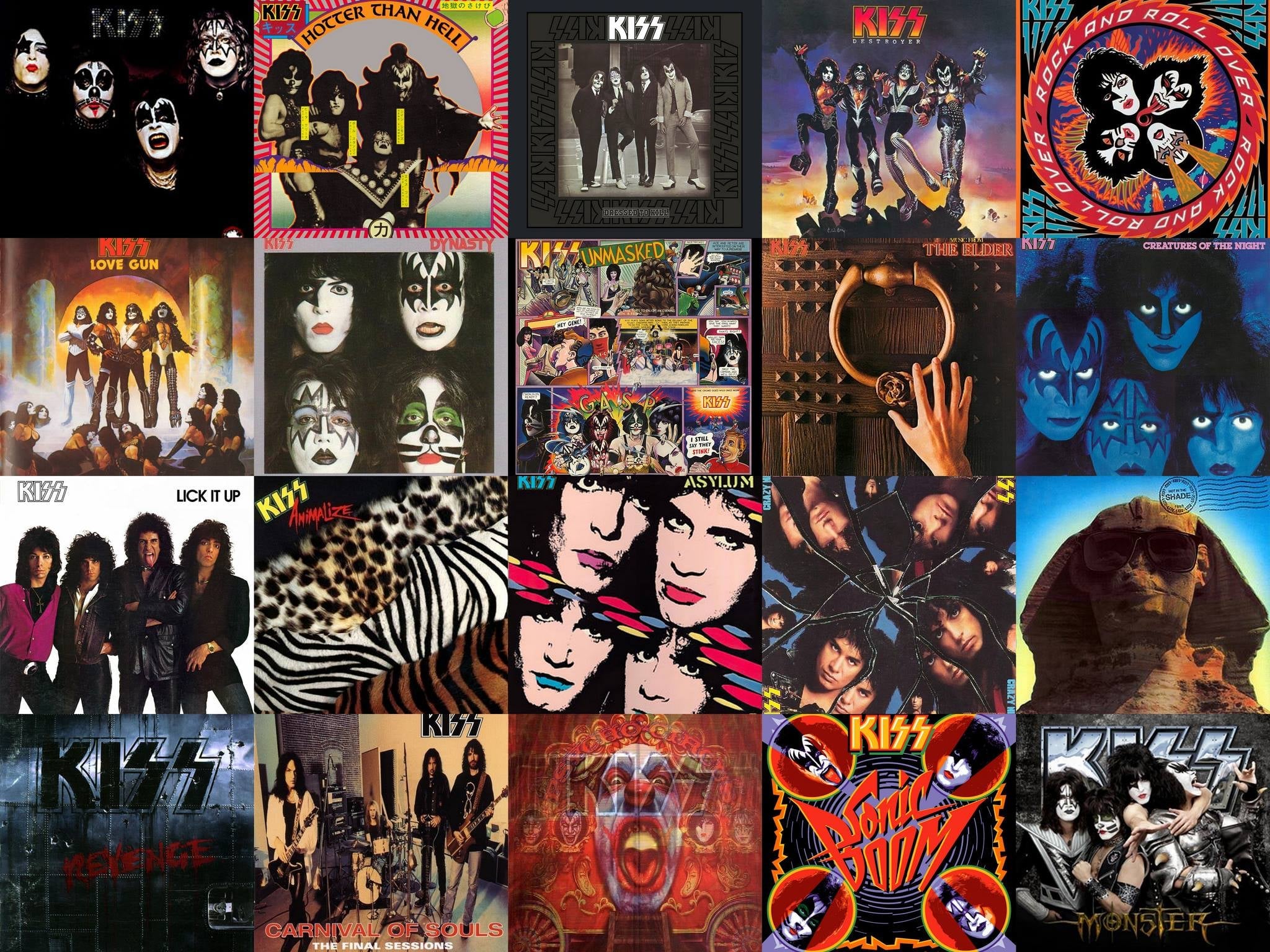 What are your Top 3 Studio KISS Albums? Go!🤘 r/KISS