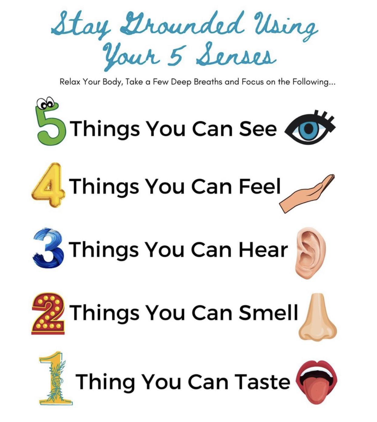 Stay Grounded Using Your 5 Senses r/ChakraTherapy