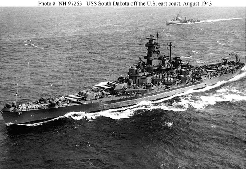 [800x550] Battleship X, USS South Dakota r/WarshipPorn