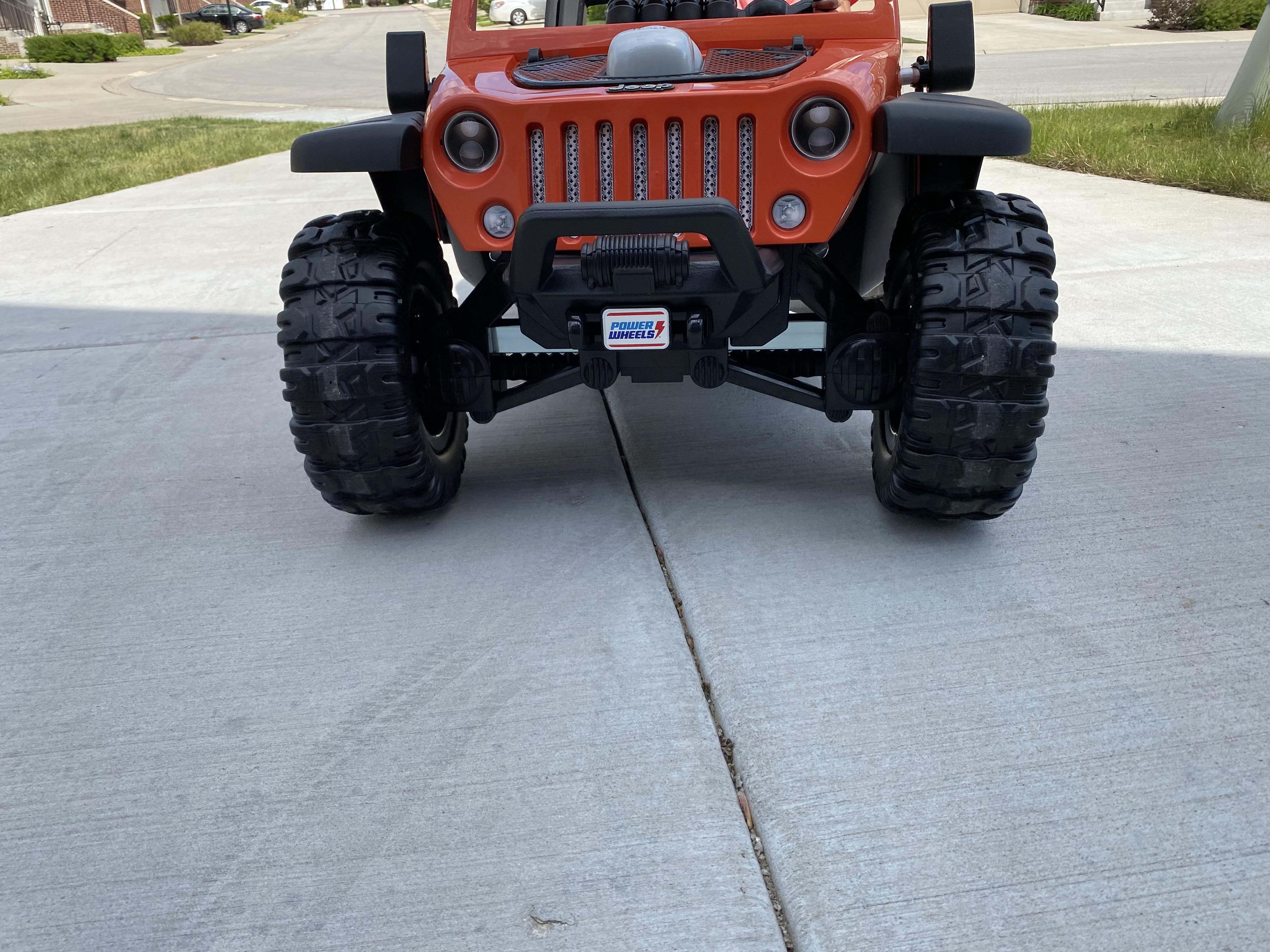 New Jeep Hurricane misaligned wheels. how do I fix them? r