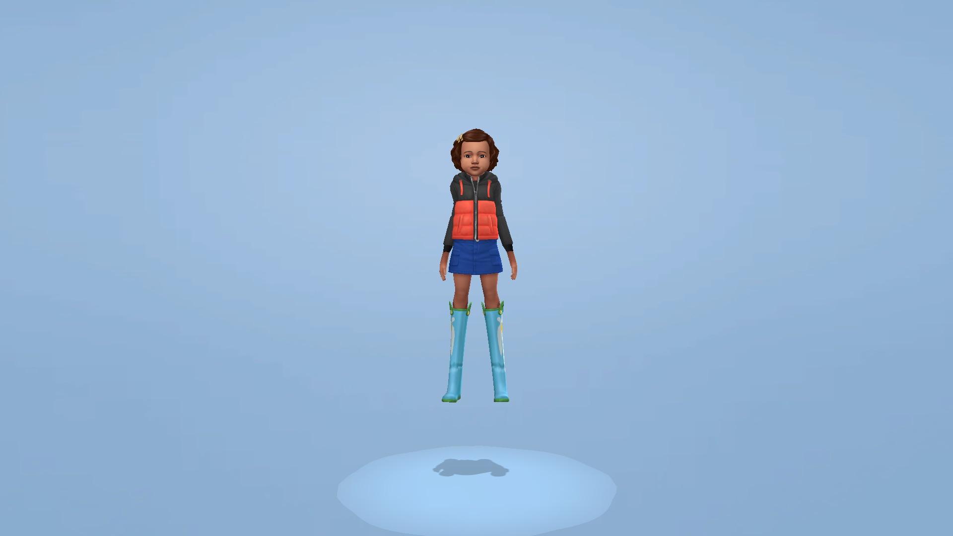 Is There a Standing Still in CAS Mod That’s Updated For Toddlers? r