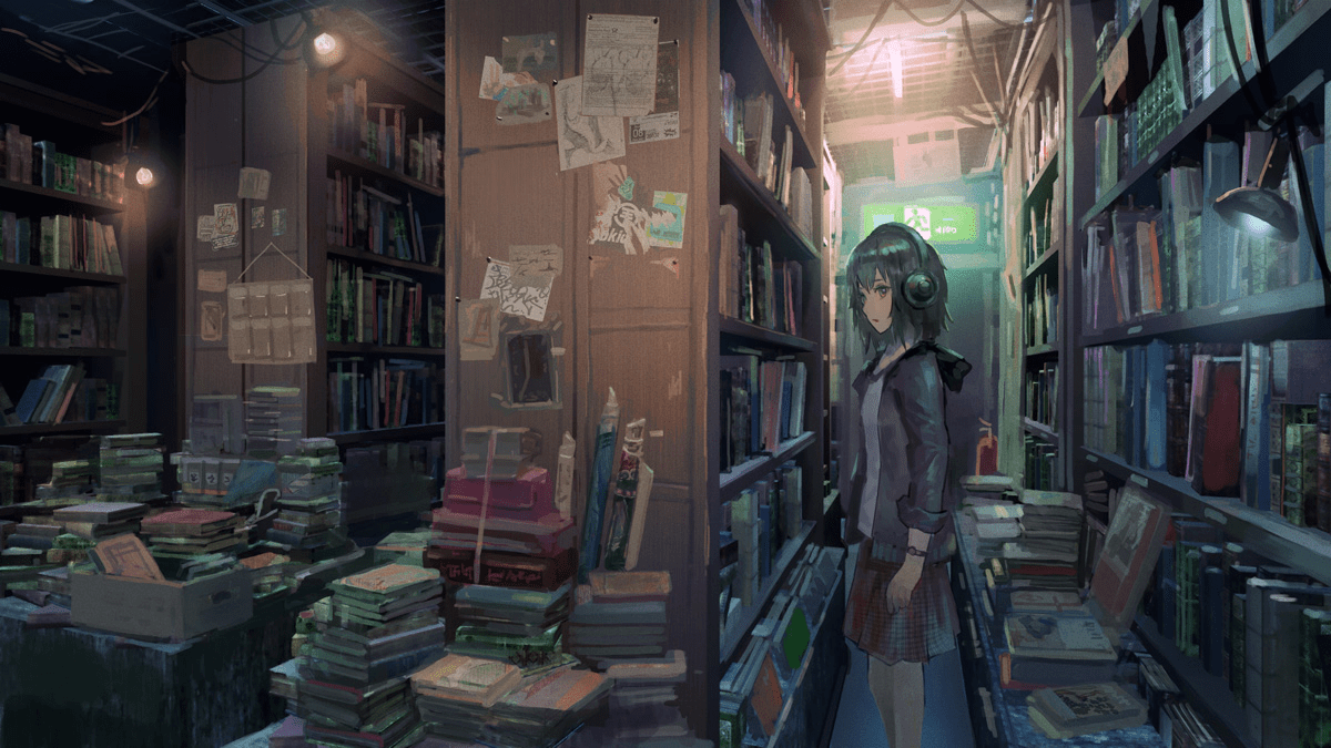 Old bookstore [Original] r/Moescape
