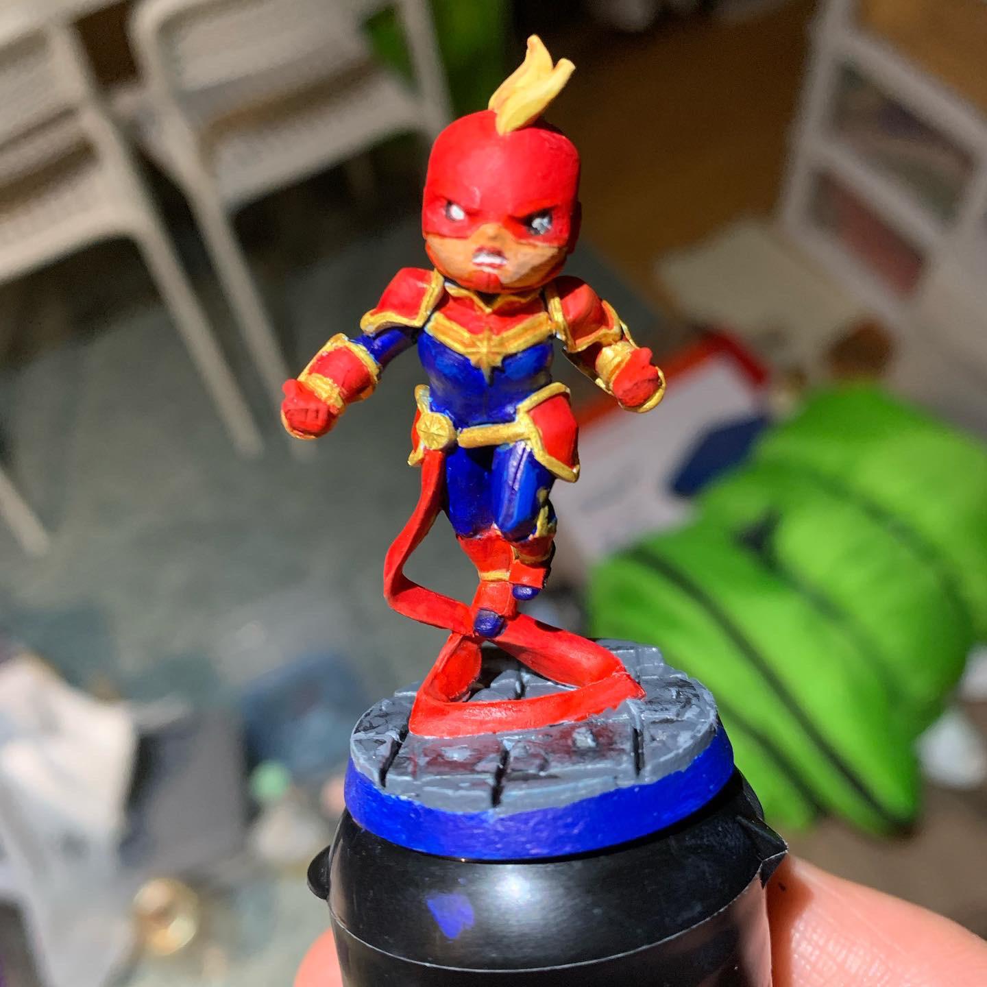 My finished Marvel United Painted Figures MarvelUnited