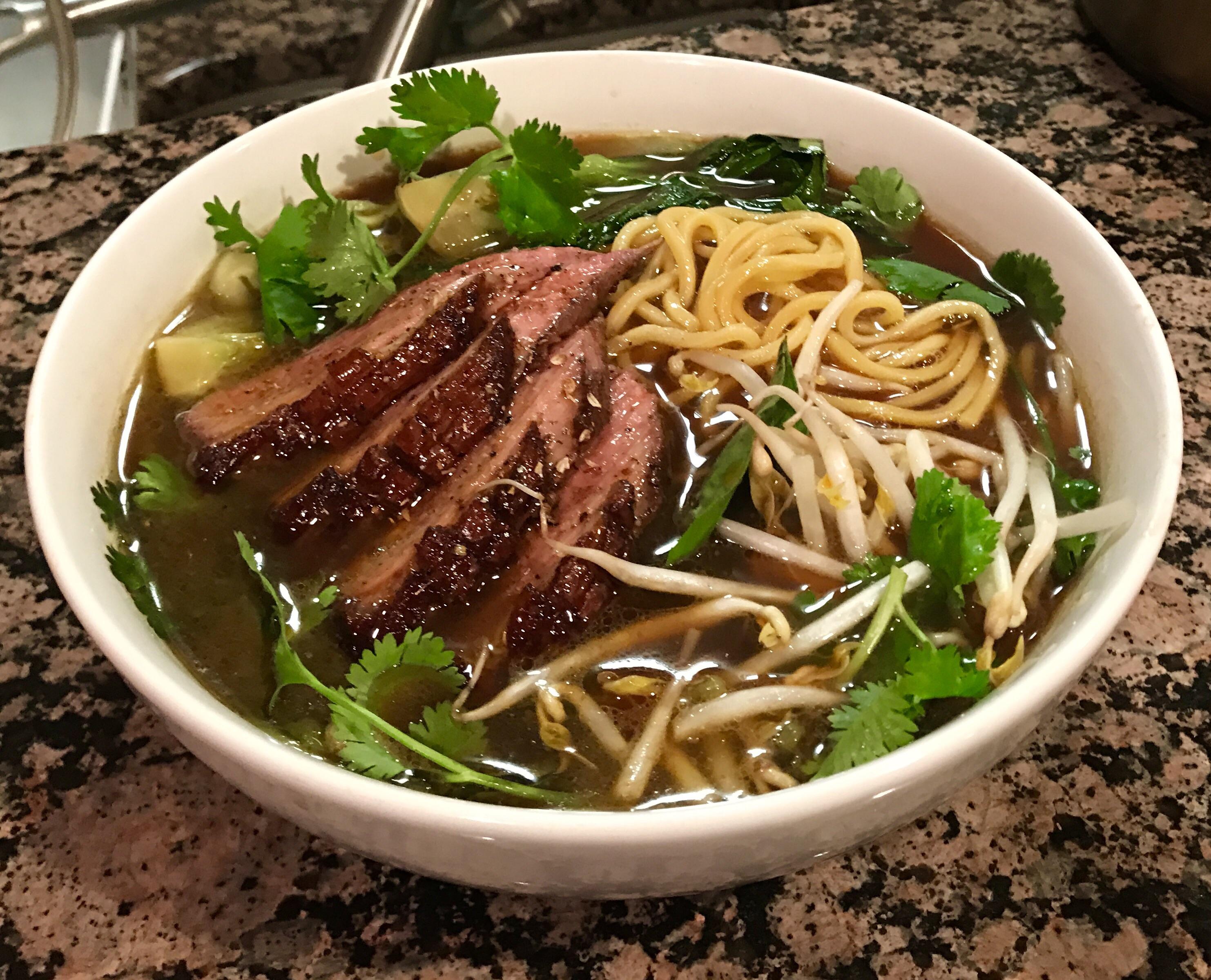 [Homemade] Mi Vit Tiem Vietnamese duck noodle soup food