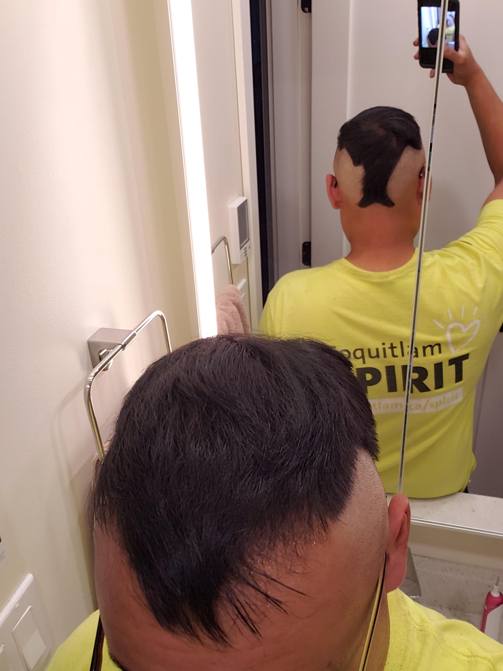 Fish Haircut, I hope It's Lucky! r/Fishing