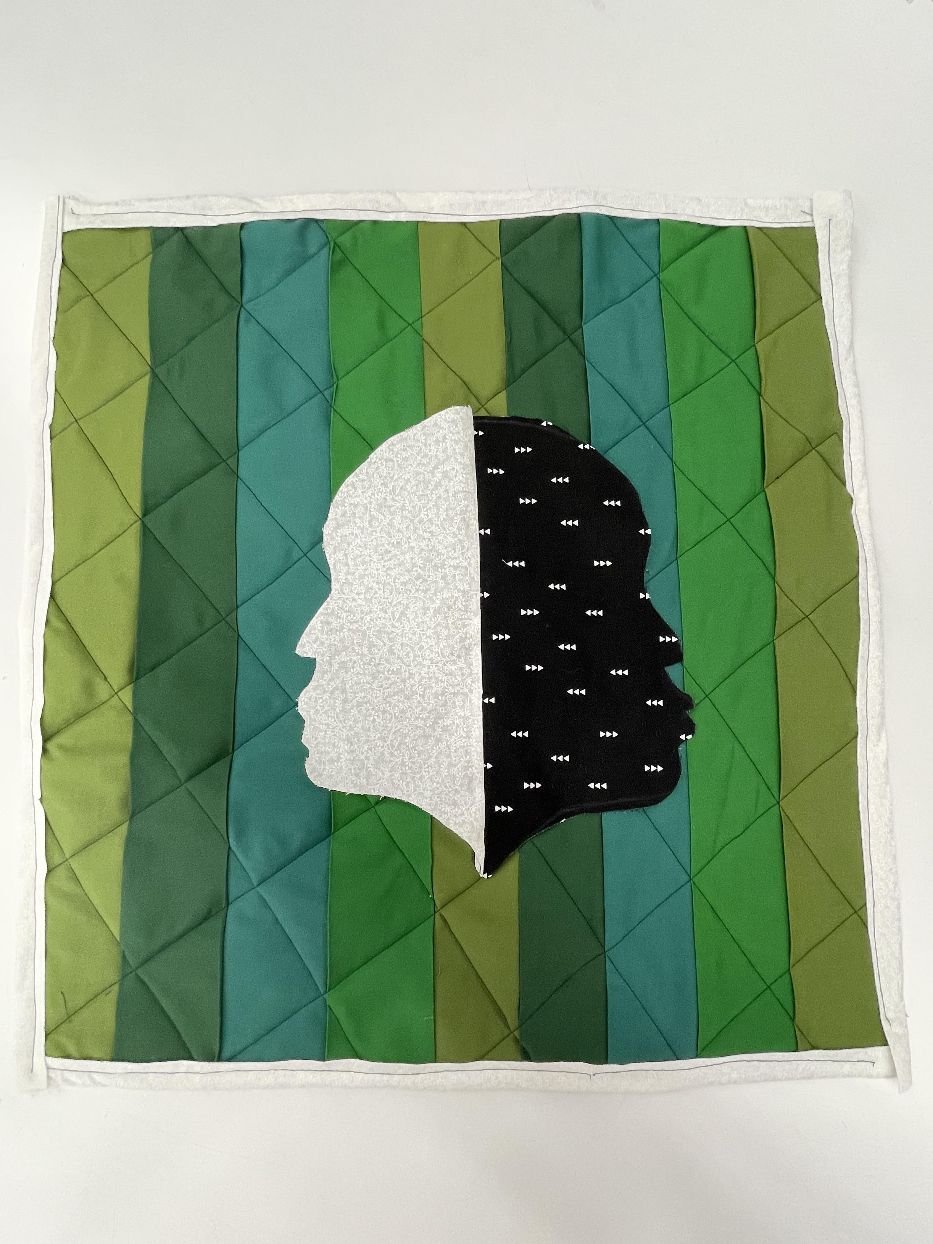A quilt I made for an intro art class and I thought it was actually