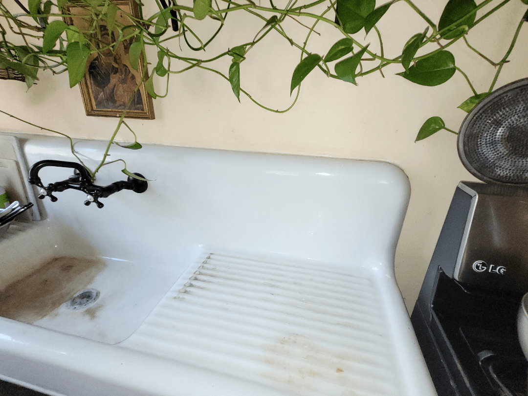 How would you suggest getting g rid of stains like this on a porcelain