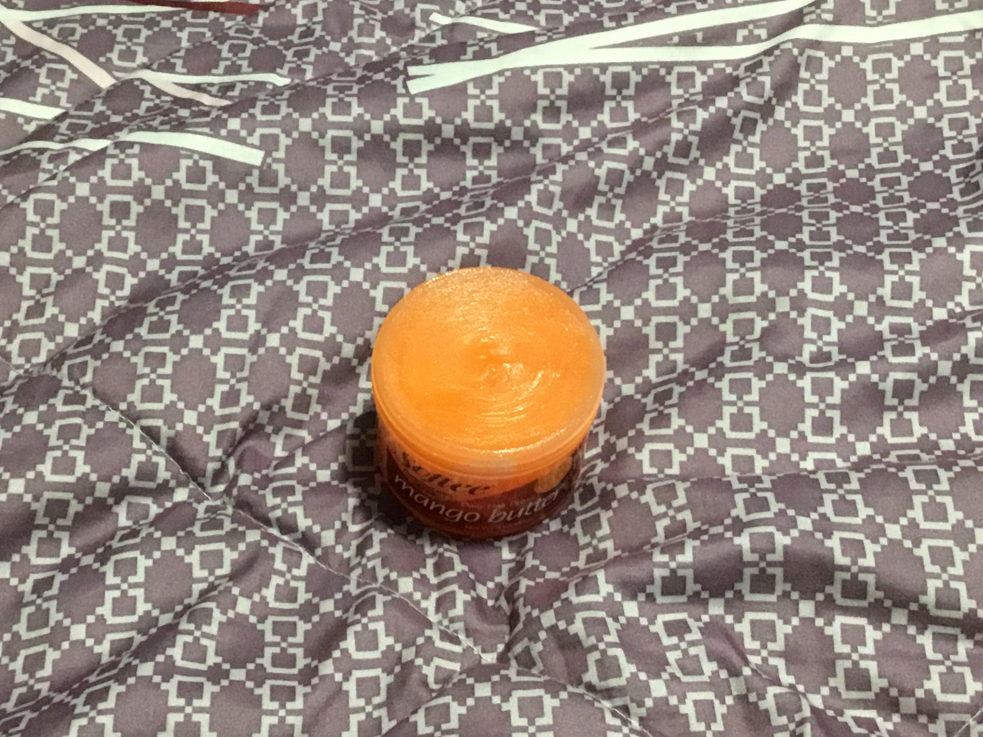 A freshly opened cup of Mango Butter™ Hair Cream! r/oddlysatisfying