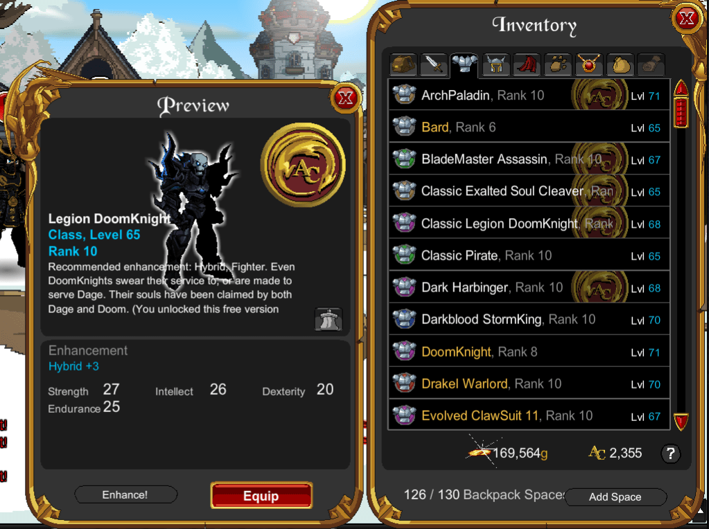 [OFFPost] Coisas básicas que o AQW já deveria possuir AQWCangaceiros