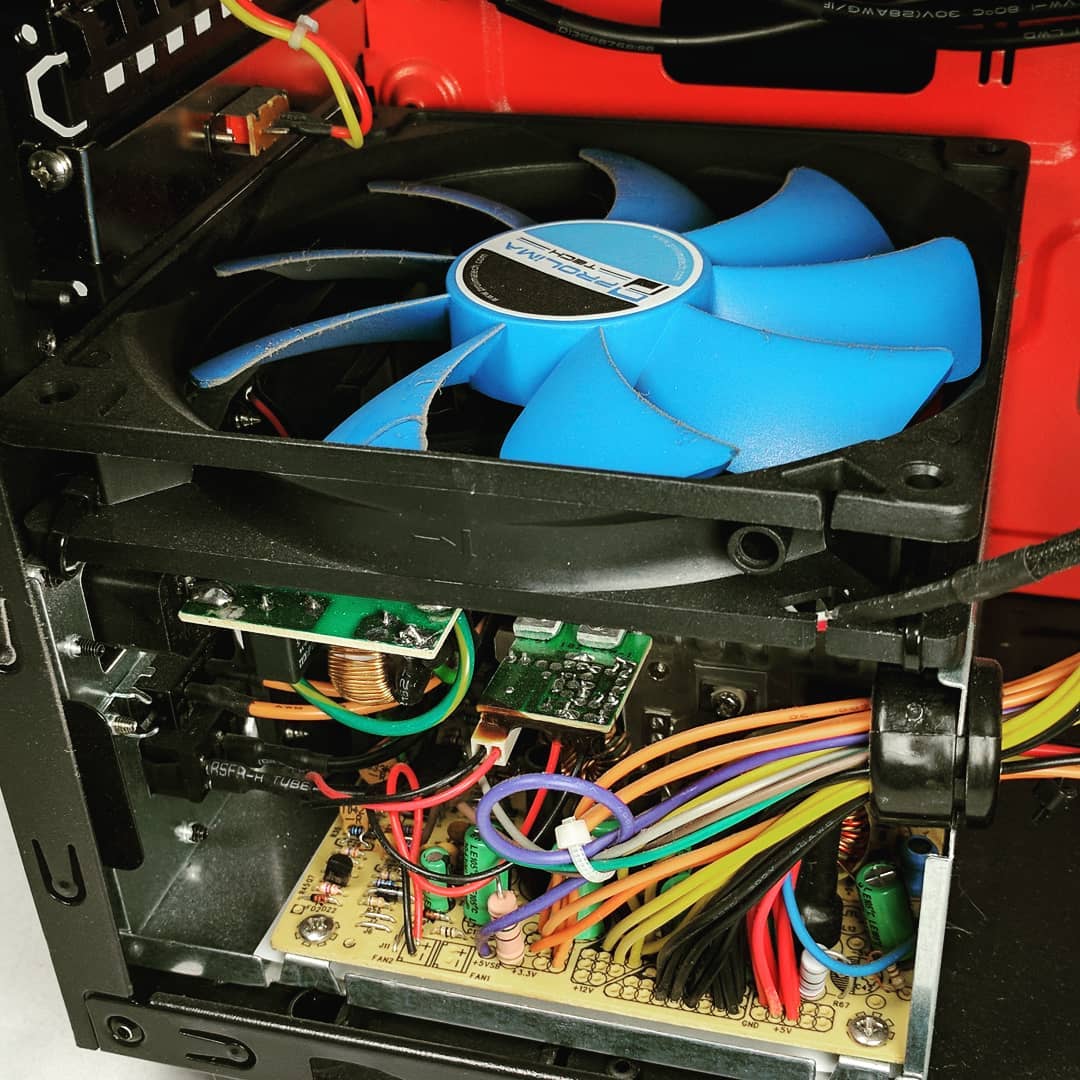 A customer's solution to a power supply fan not working r