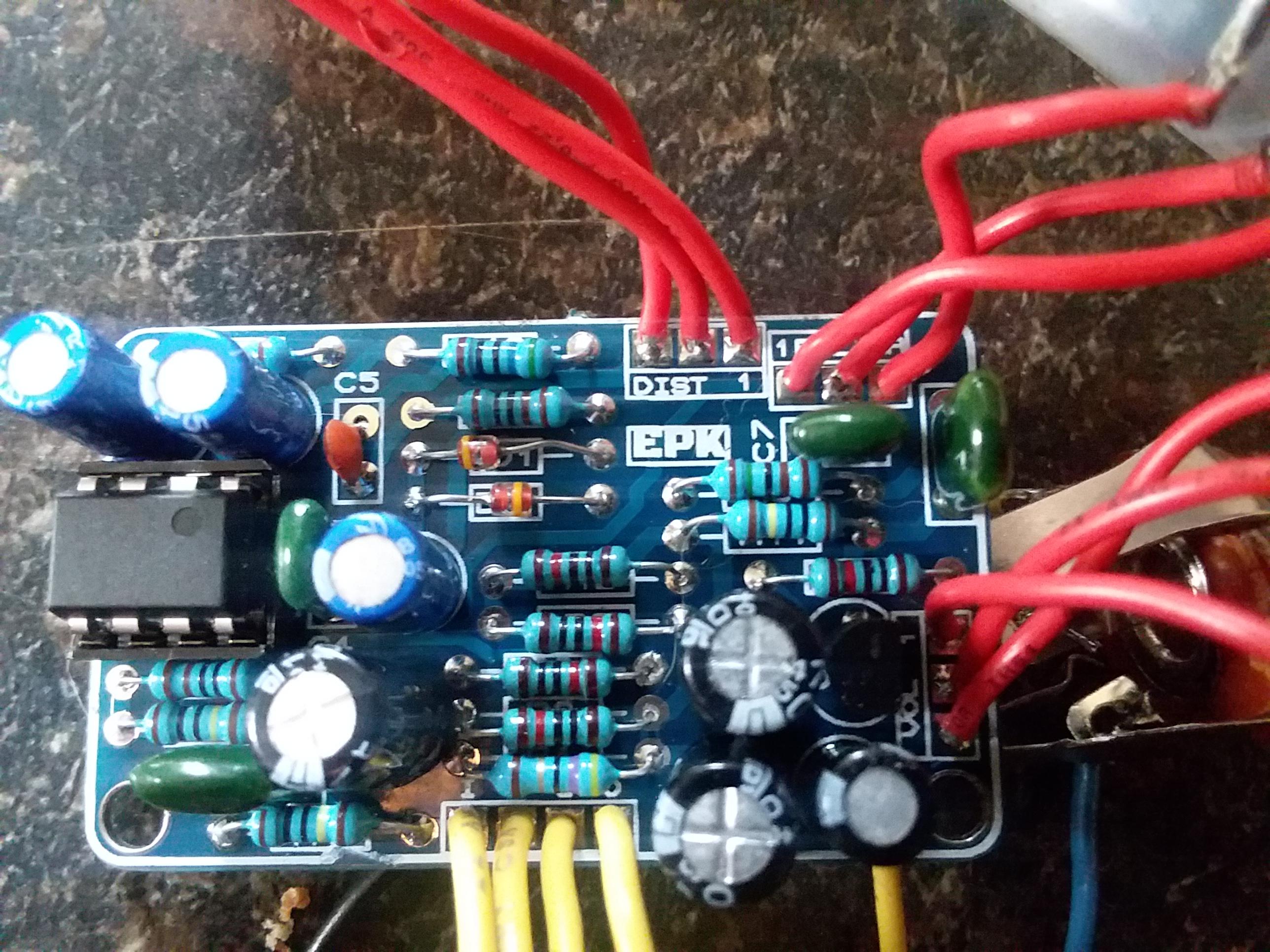 I built a rat clone from Effects pedal kits. I want to do the mightier