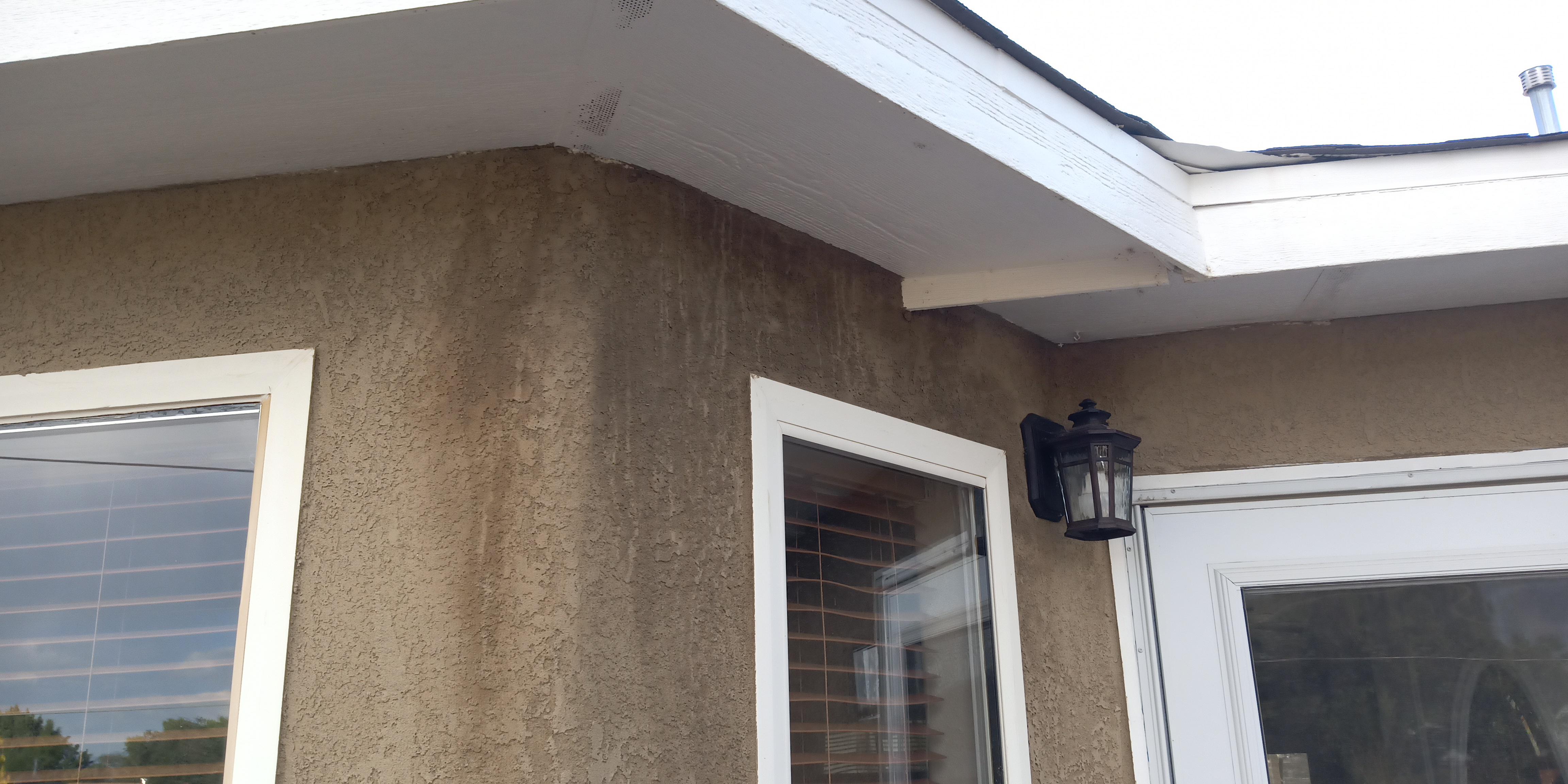 Water stains any way to clean/remove? r/Stucco