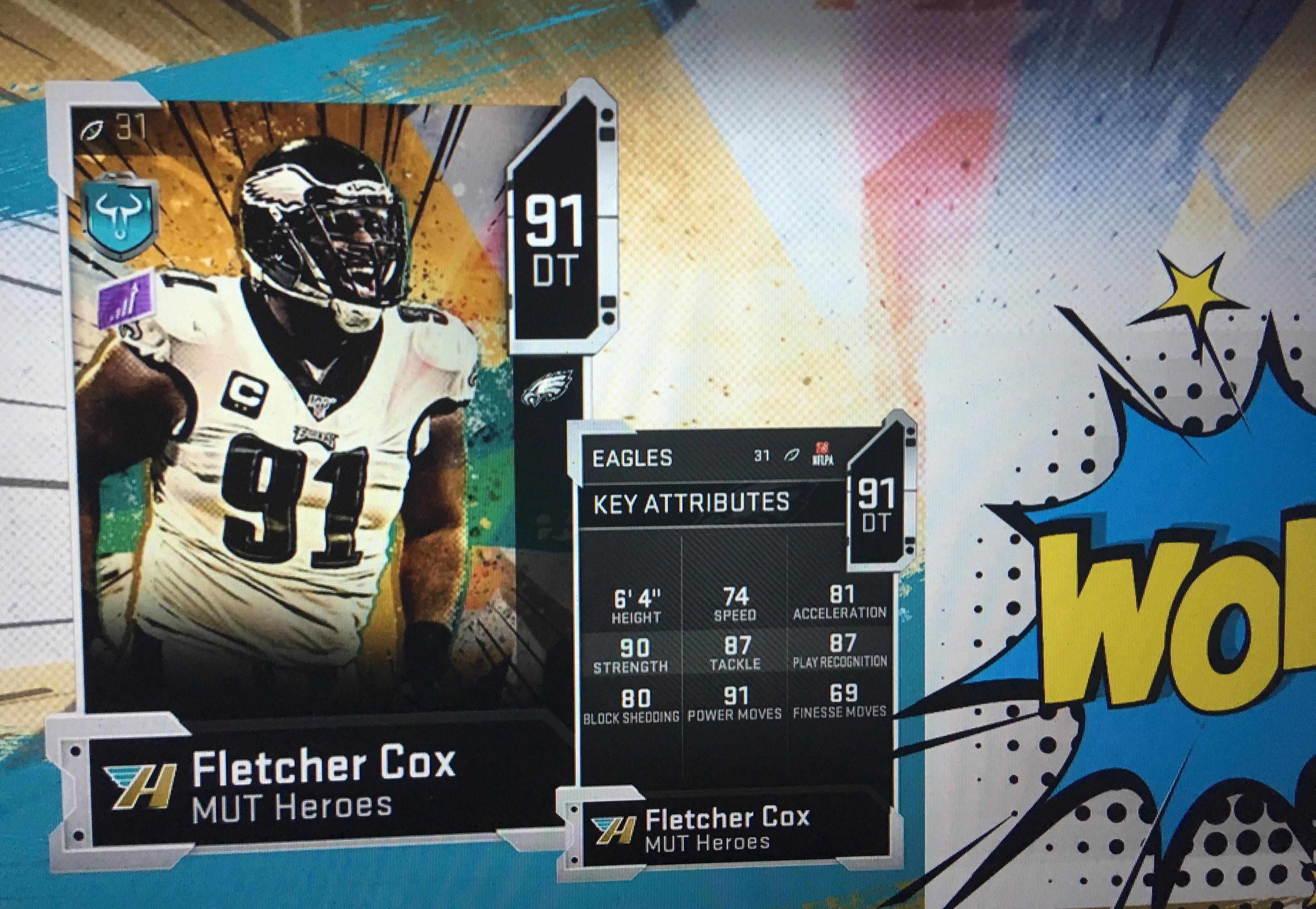 47 best Fletcher Cox images on Pholder Eagles, Madden Ultimate Team