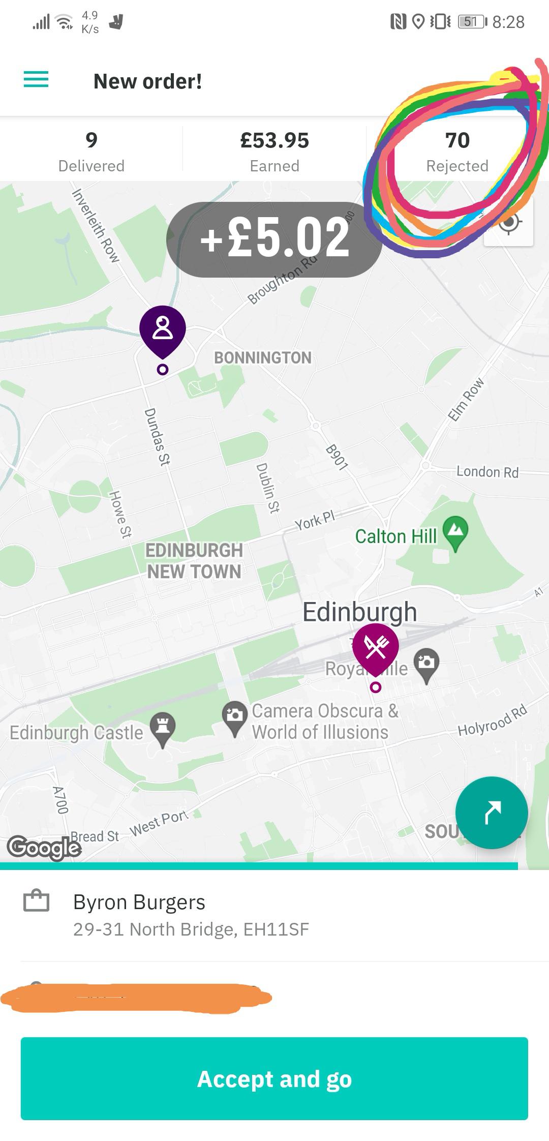 How many deliveries do you reject on average? This is my record 😂 r