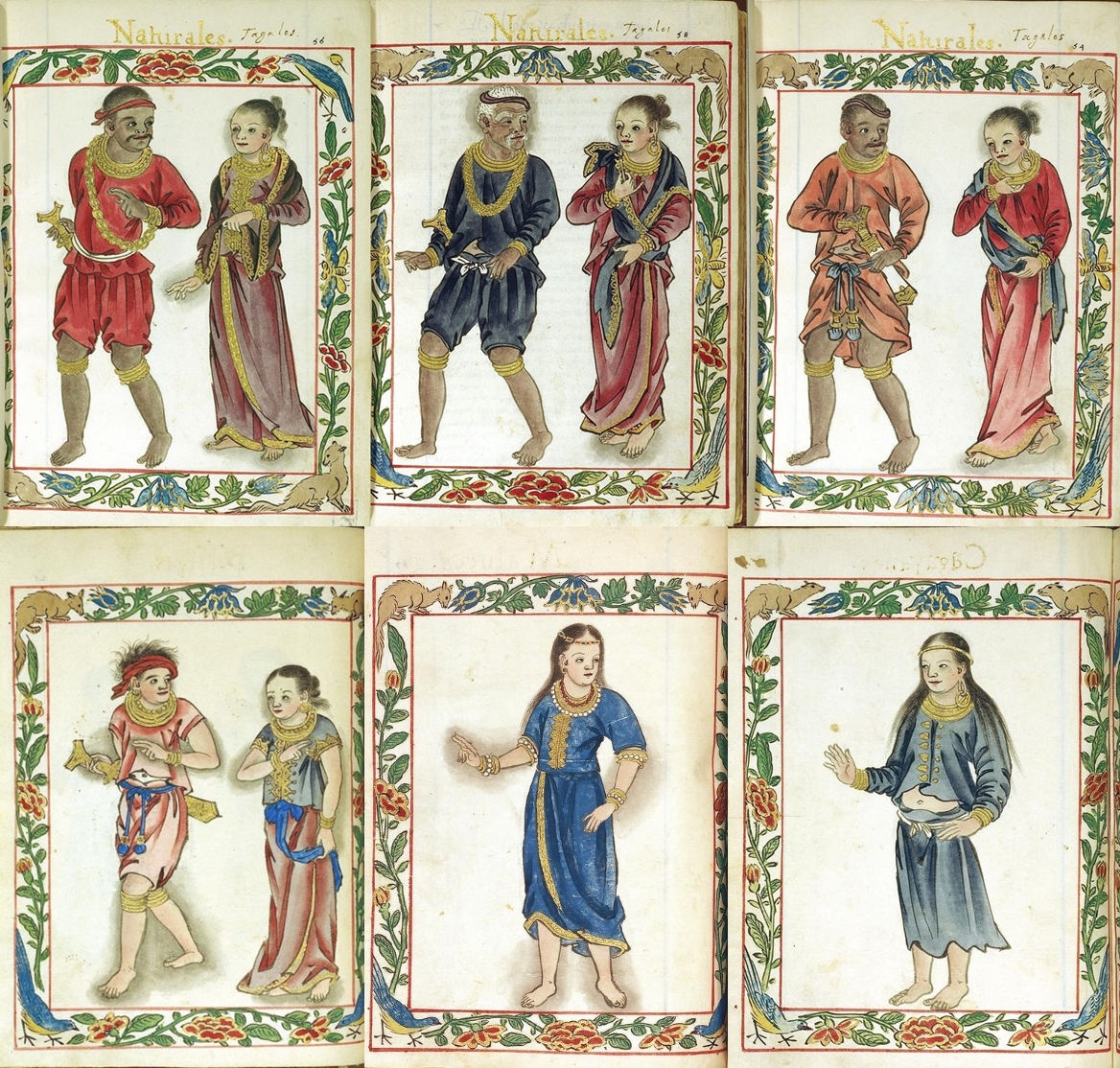 The Boxer Codex made by Spanish and Chinese explorers depicts ancient Filipinos during initial