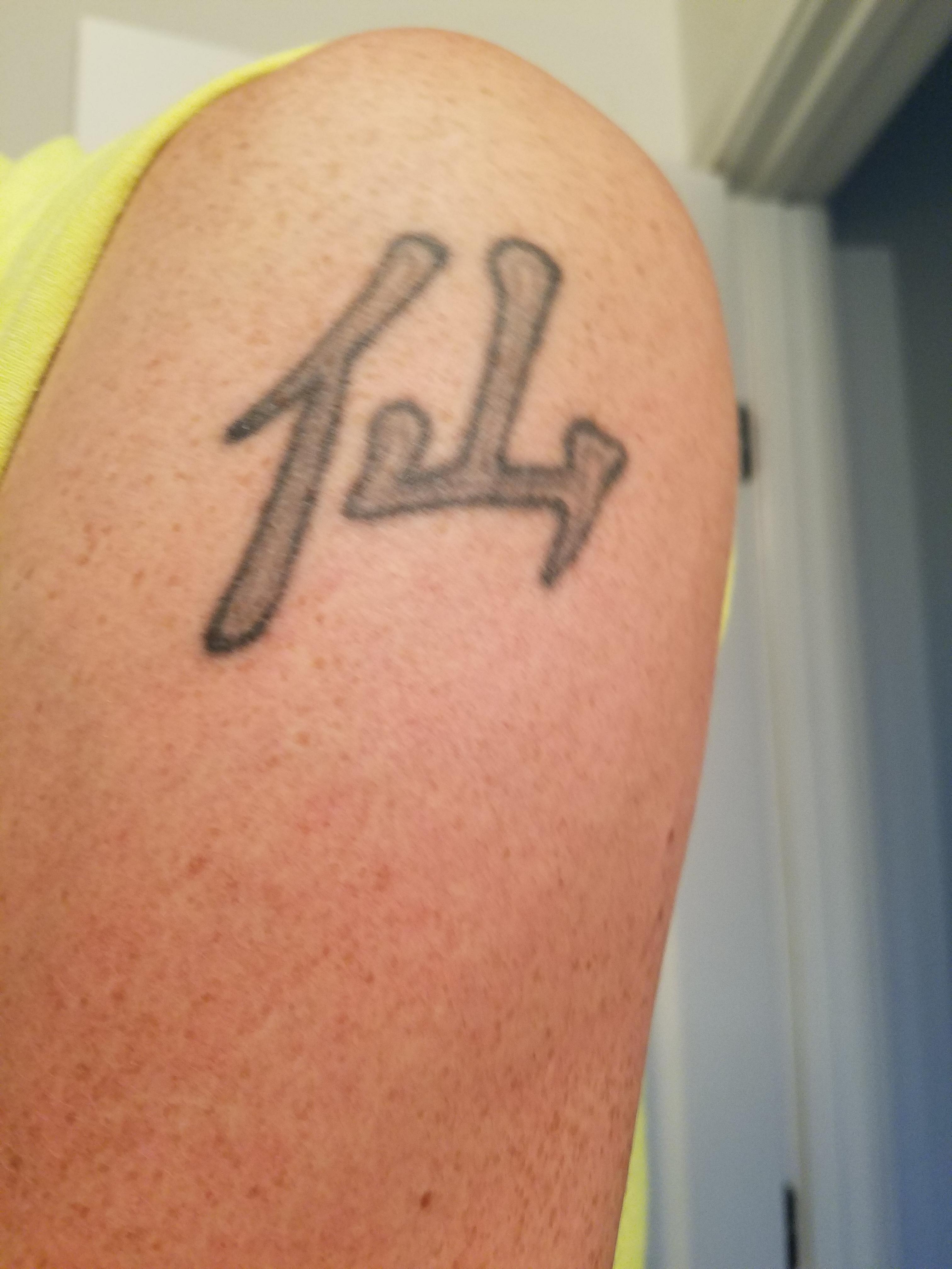 Need translation help! Got this done as a teenager (20