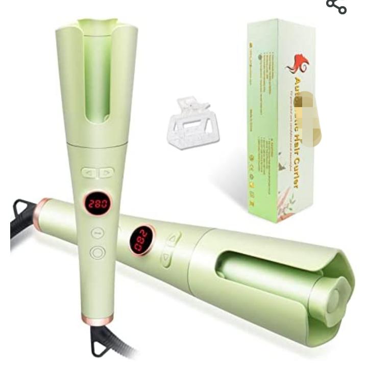 For US, Automatic Hair Curler 1 Inch, Ceramic Automatic Curling Iron