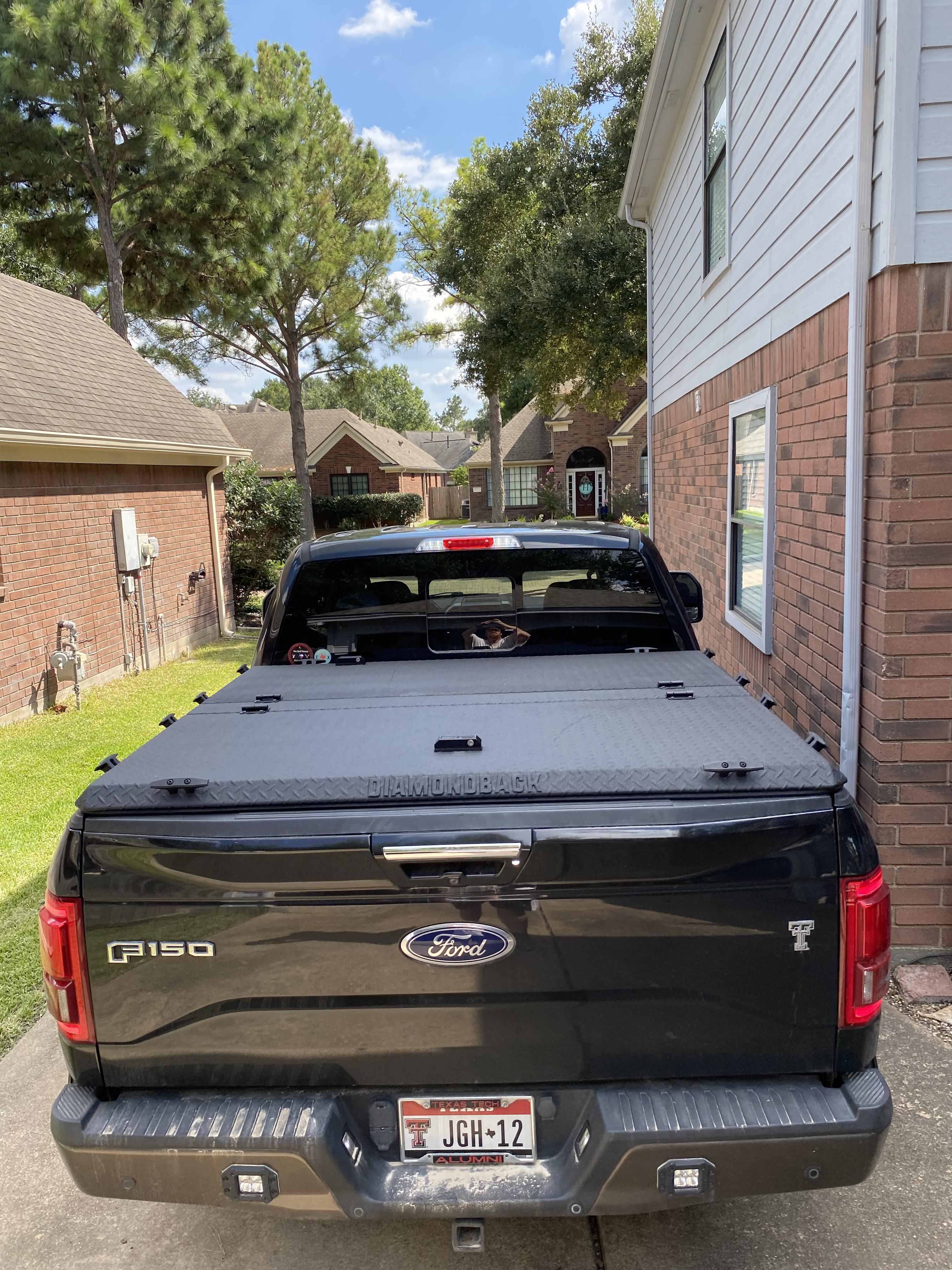 Diamondback HD bed cover installed. No longer worried about thieves