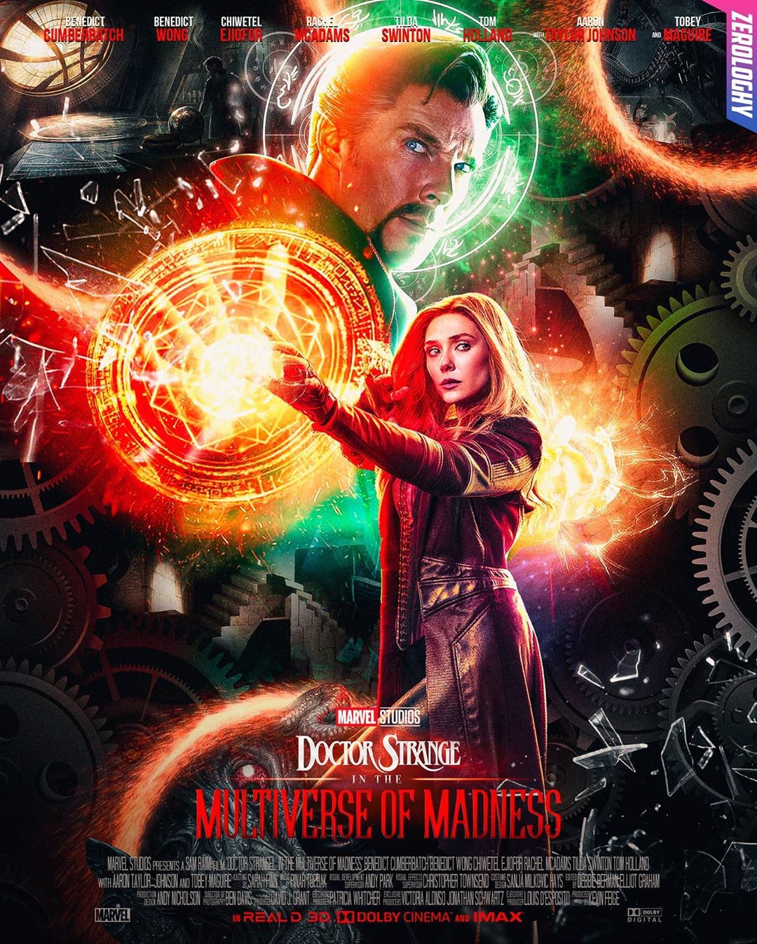Doctor Strange In The Multiverse Of Madness fan poster by Zerologhy