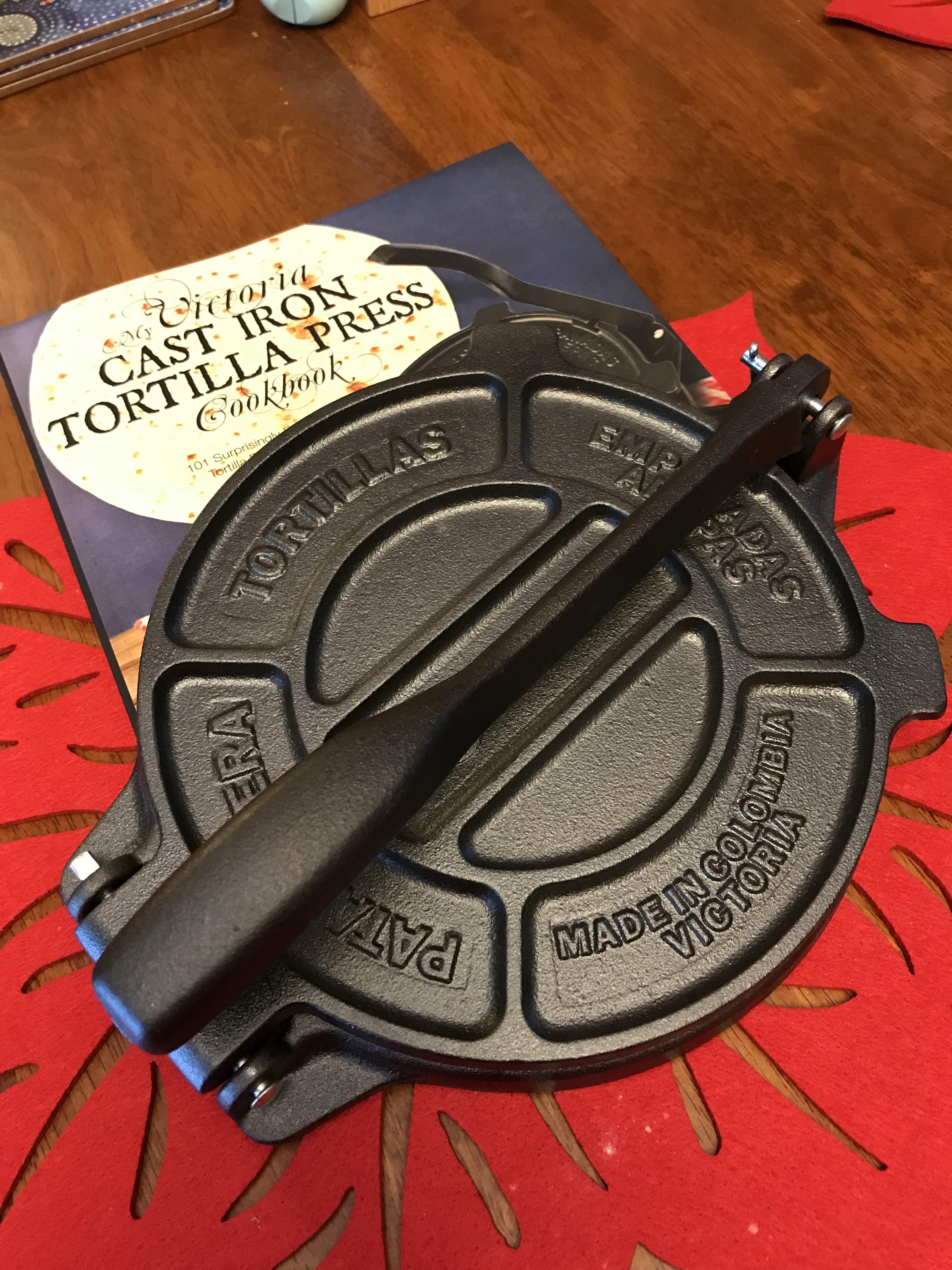 Victoria Cast Iron Tortilla Press something a little different. Can’t