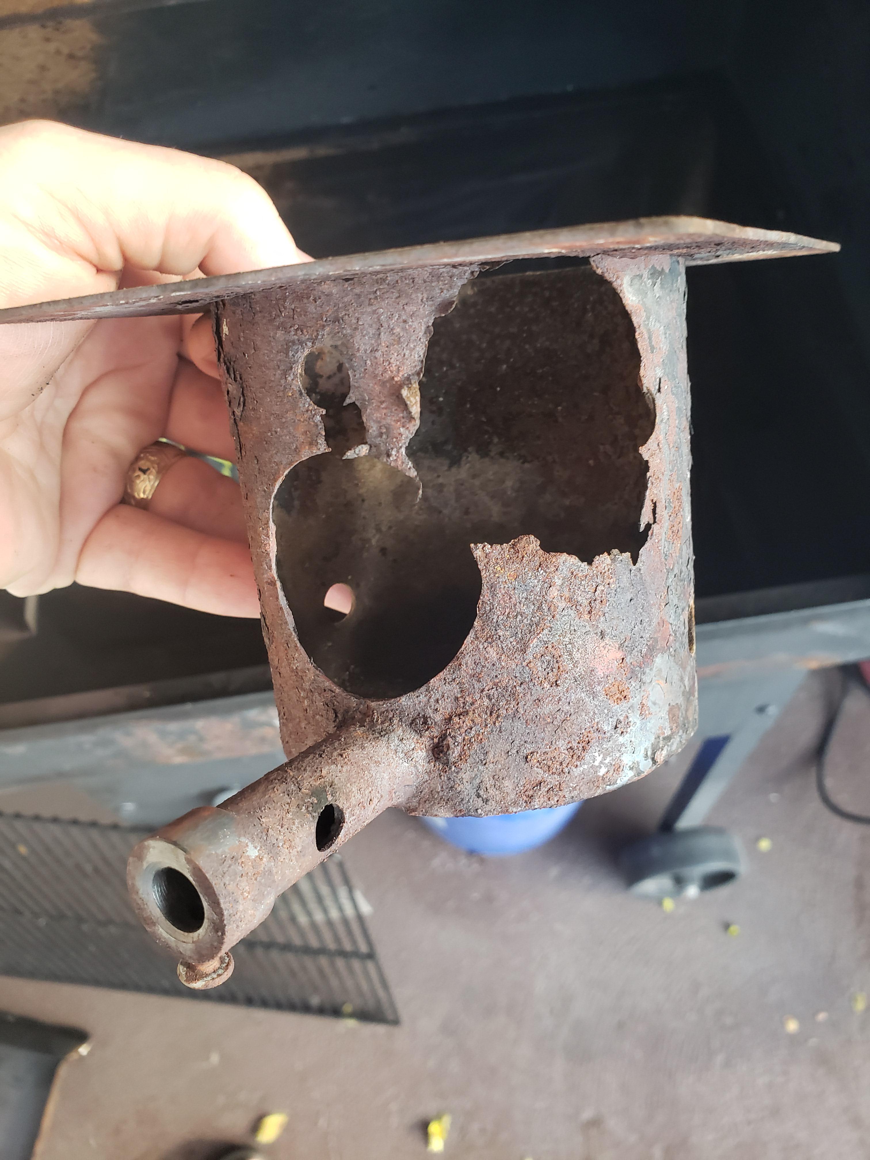 Friendly reminder to clean out the ash from your burn pot. It's pretty