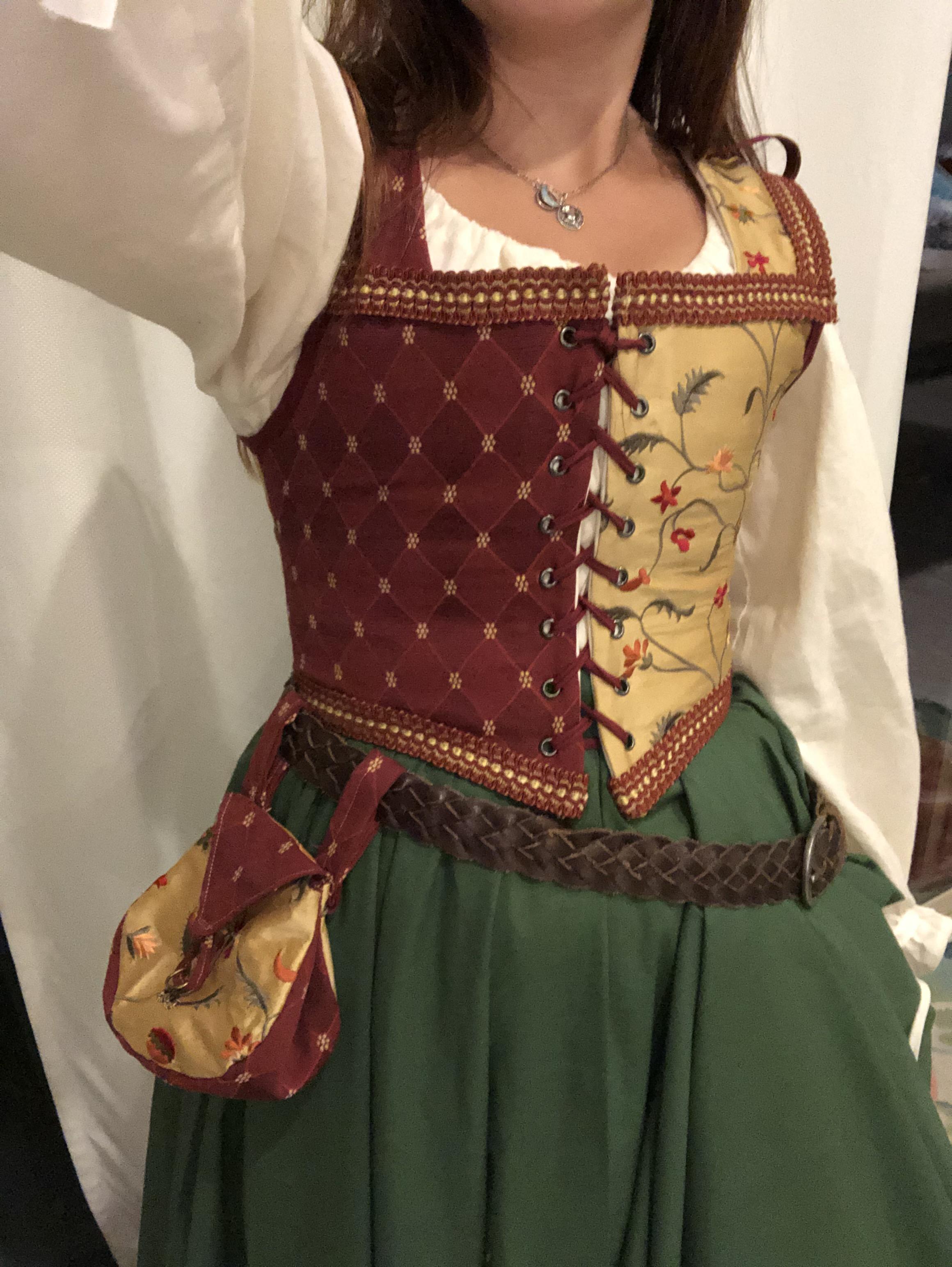 Costume making in place of Ren Faire! This is my second corset/costume
