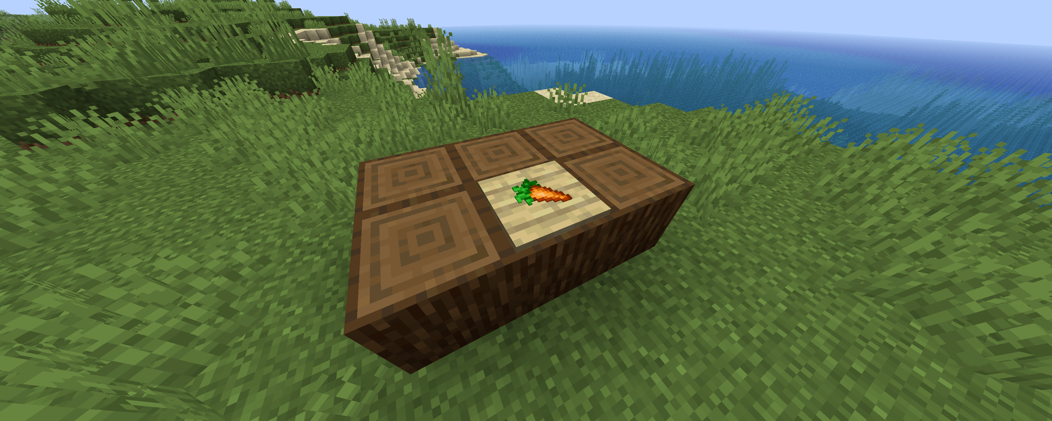 Item Frame + Carrot + Wooden Pressure Plate = Cutting Board r/Minecraft