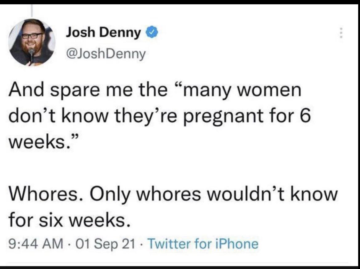 Or women with irregular periods, or women who’ve recently experienced