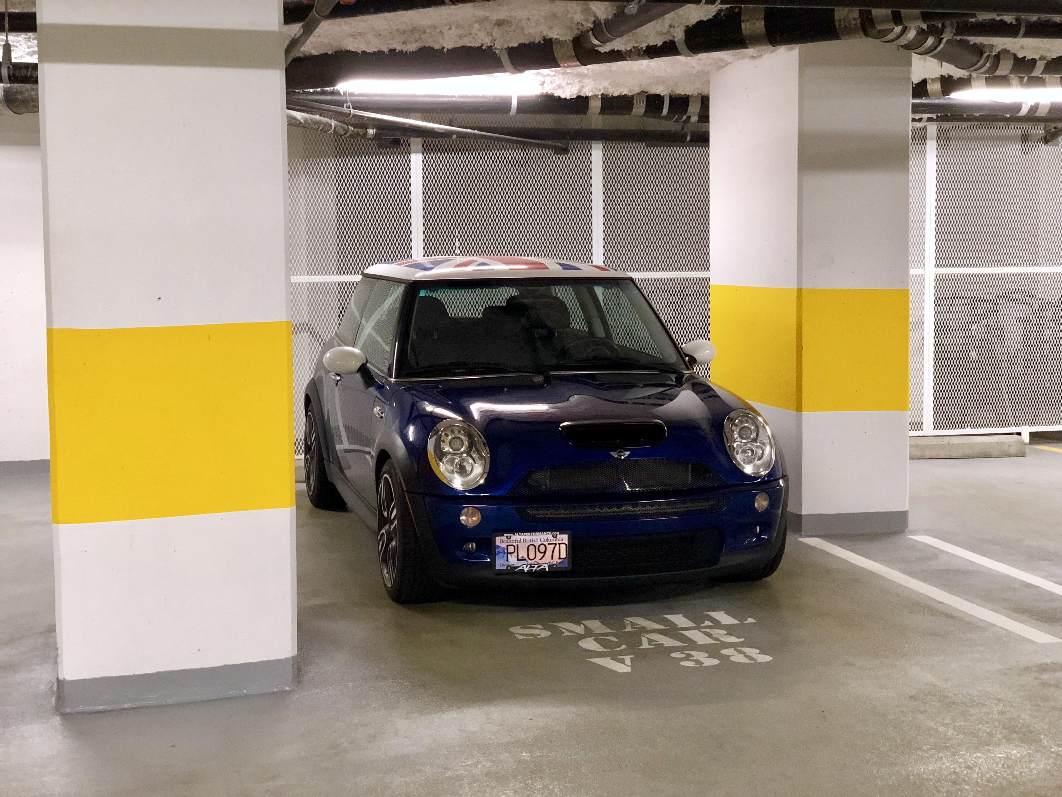 Got the best parking spot! r/MINI